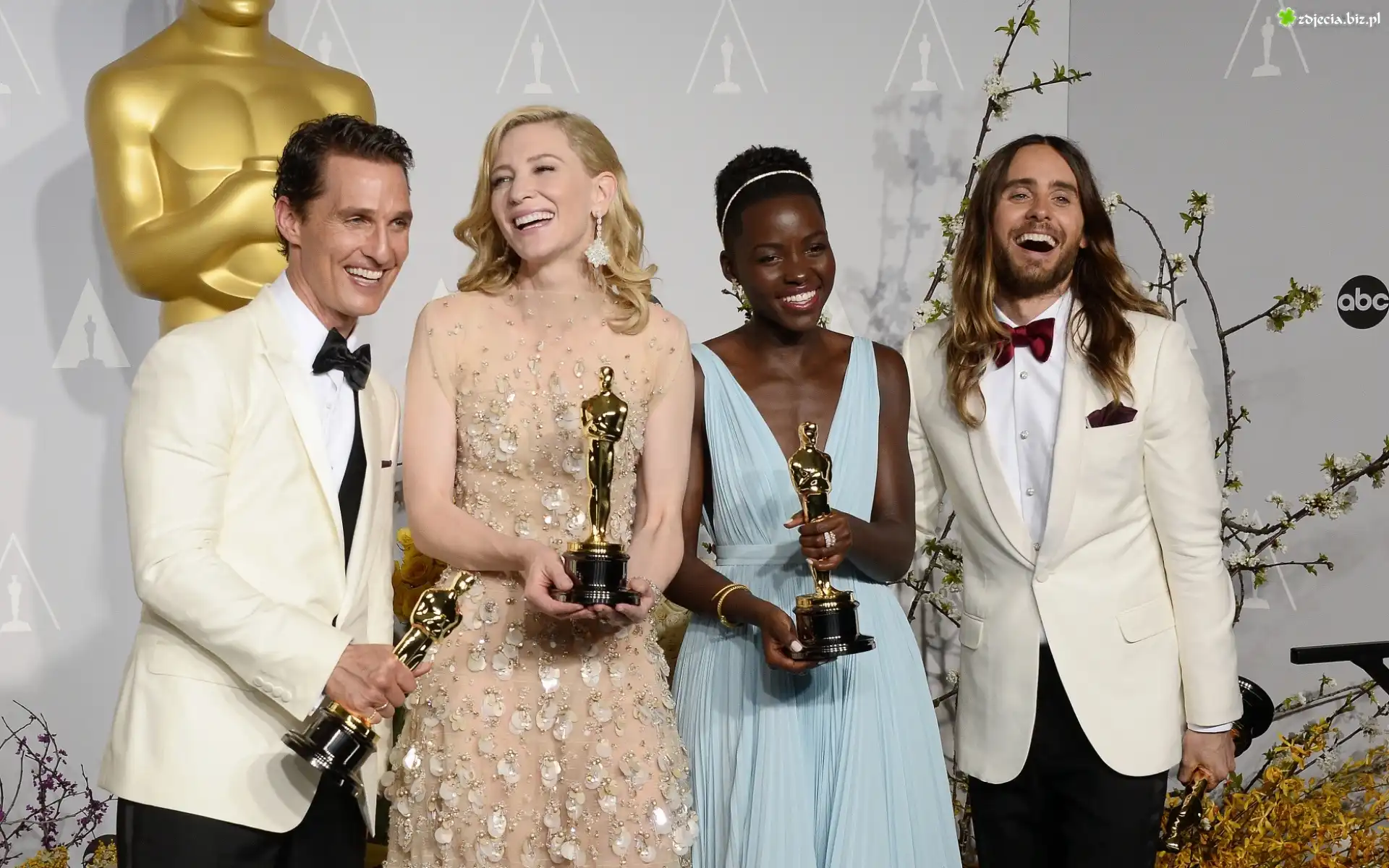 Matthew McConaughey, Jared Leto, Lupita Nyong, Cate Blanchett, Aktorzy, Oscary 2014