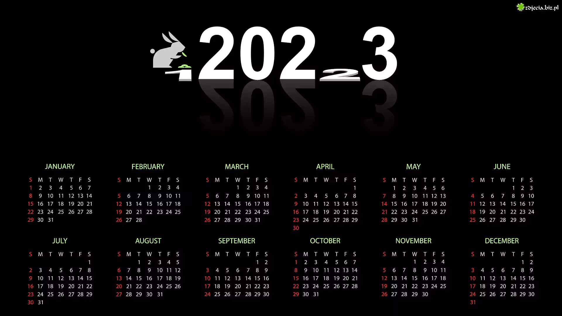 Kalendarz, 2023