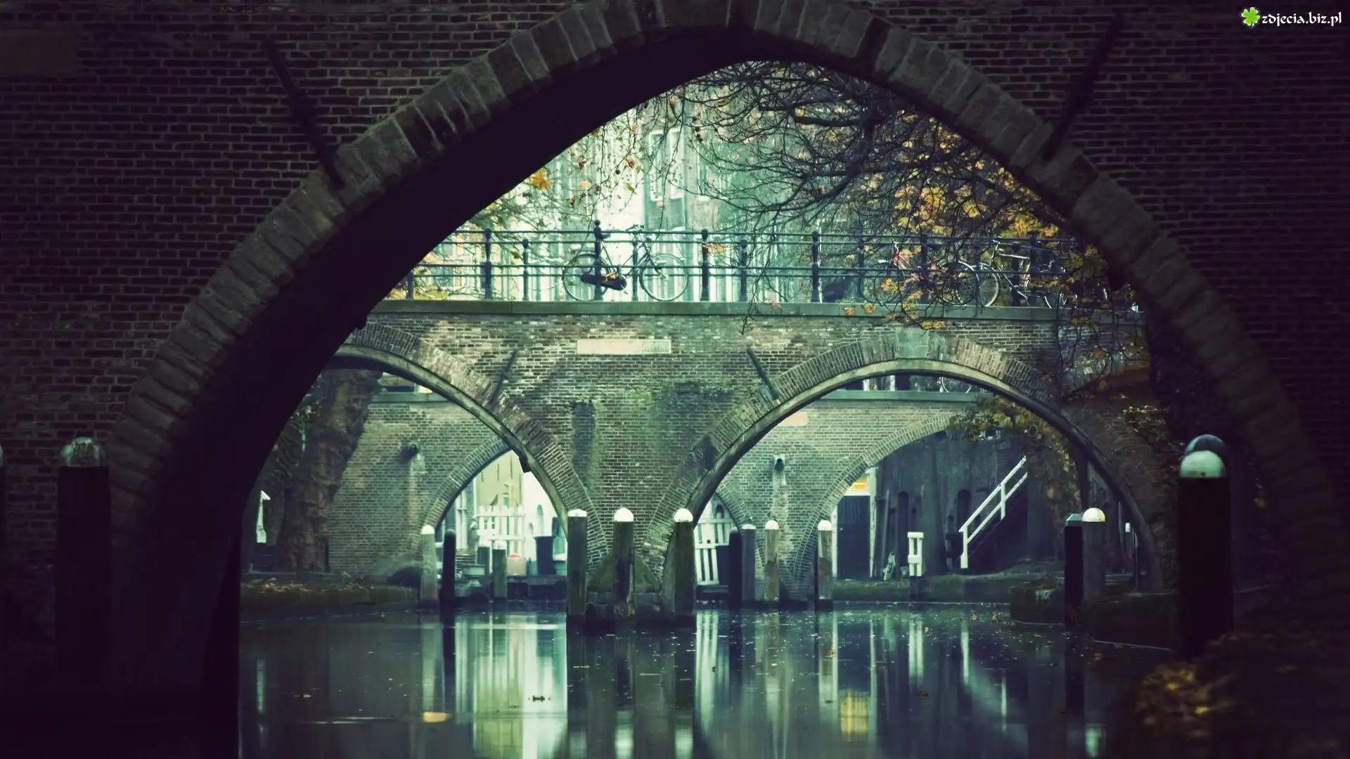Kanały, Rzeka, Most, Amsterdam