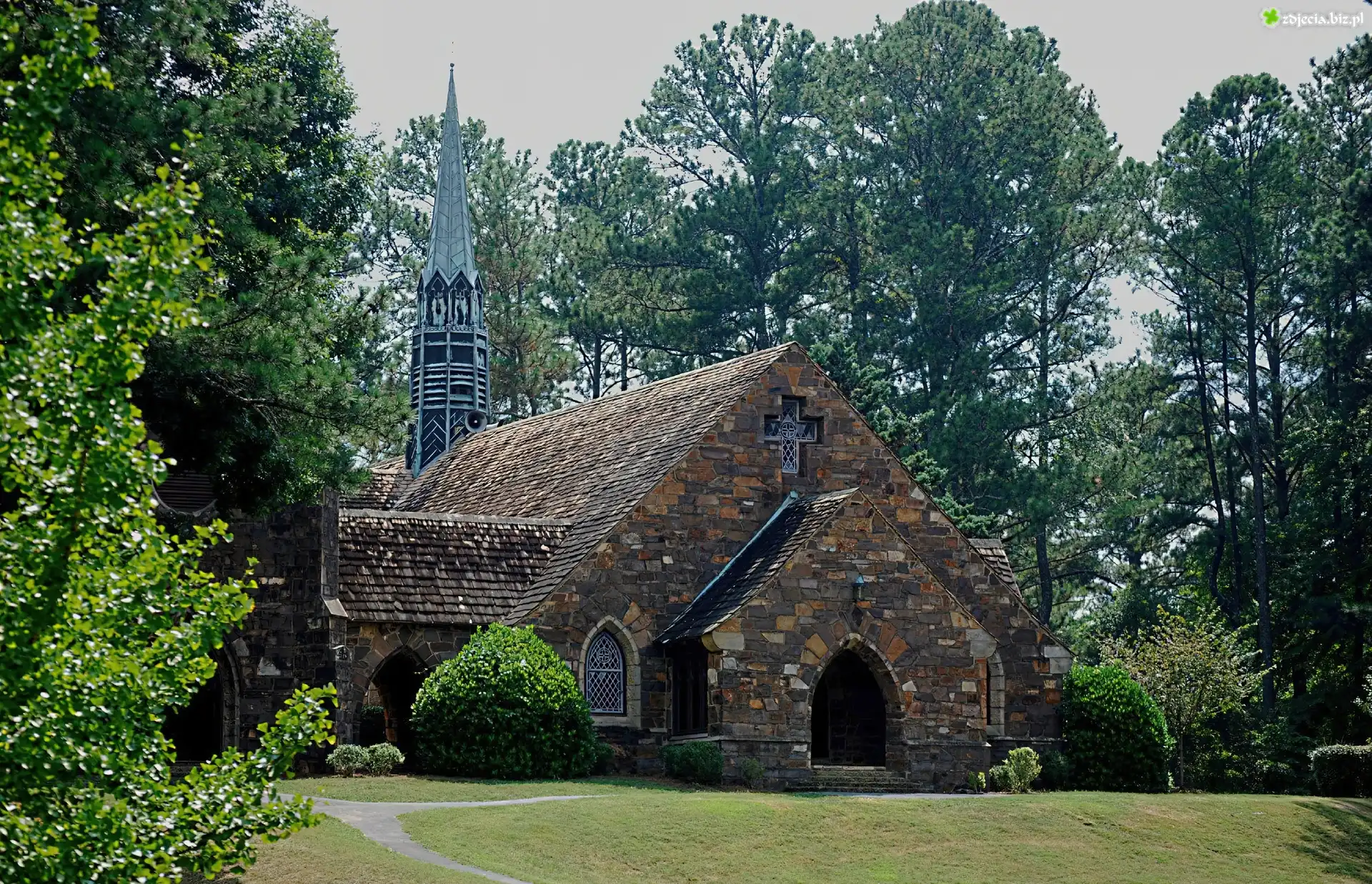 Kaplica, Frost, Chapel, USA