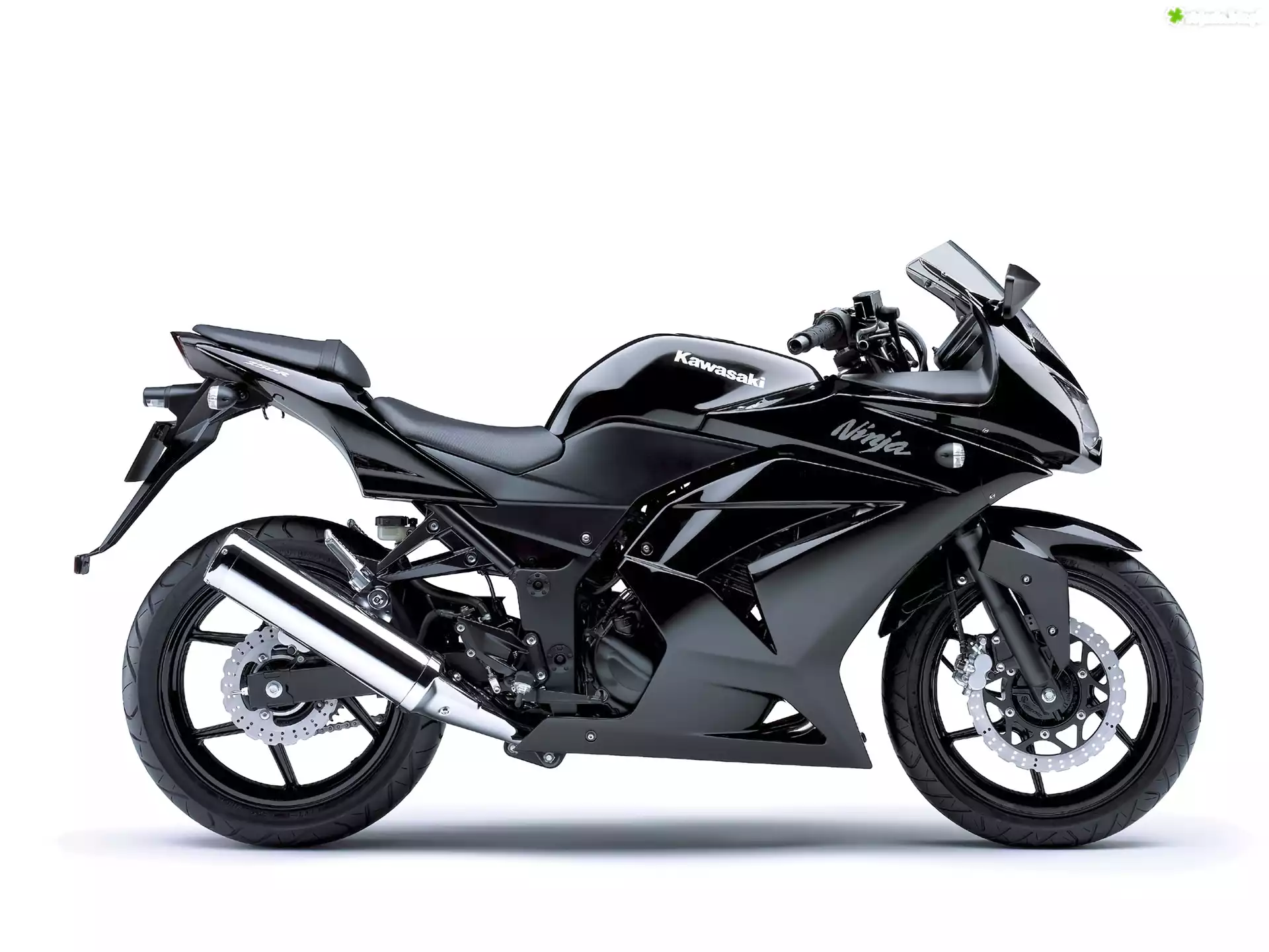 Kawasaki Ninja 250R, Mocowanie, Tablicy