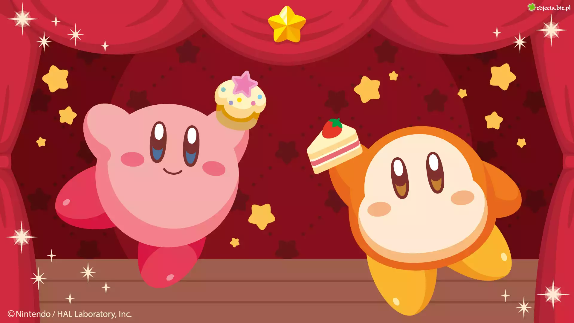 Gra, Kirby, Postacie, Kirby, Waddle Dee, Ciastka