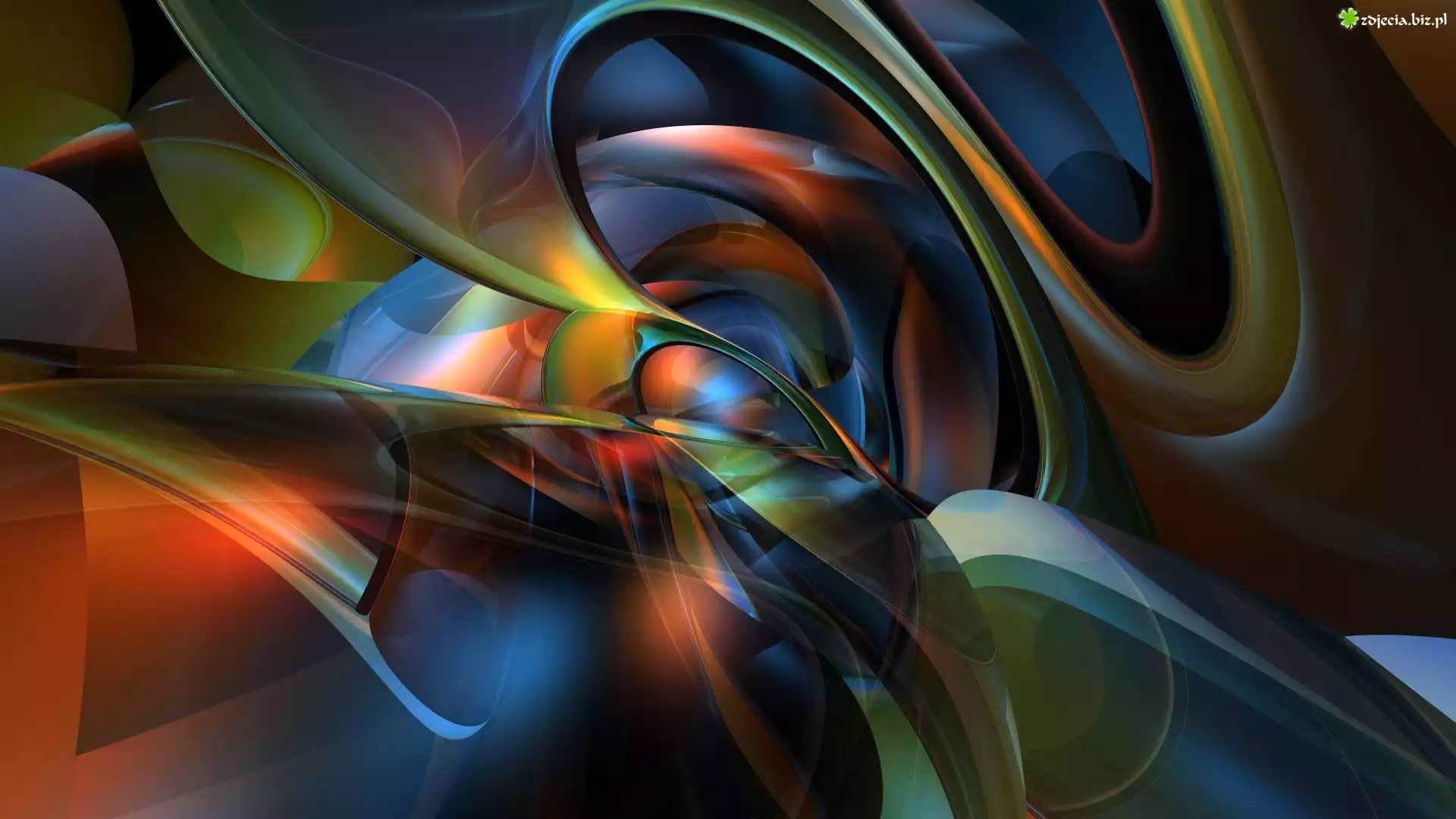 Kolorowa, Abstrakcja, Tekstura, 3D