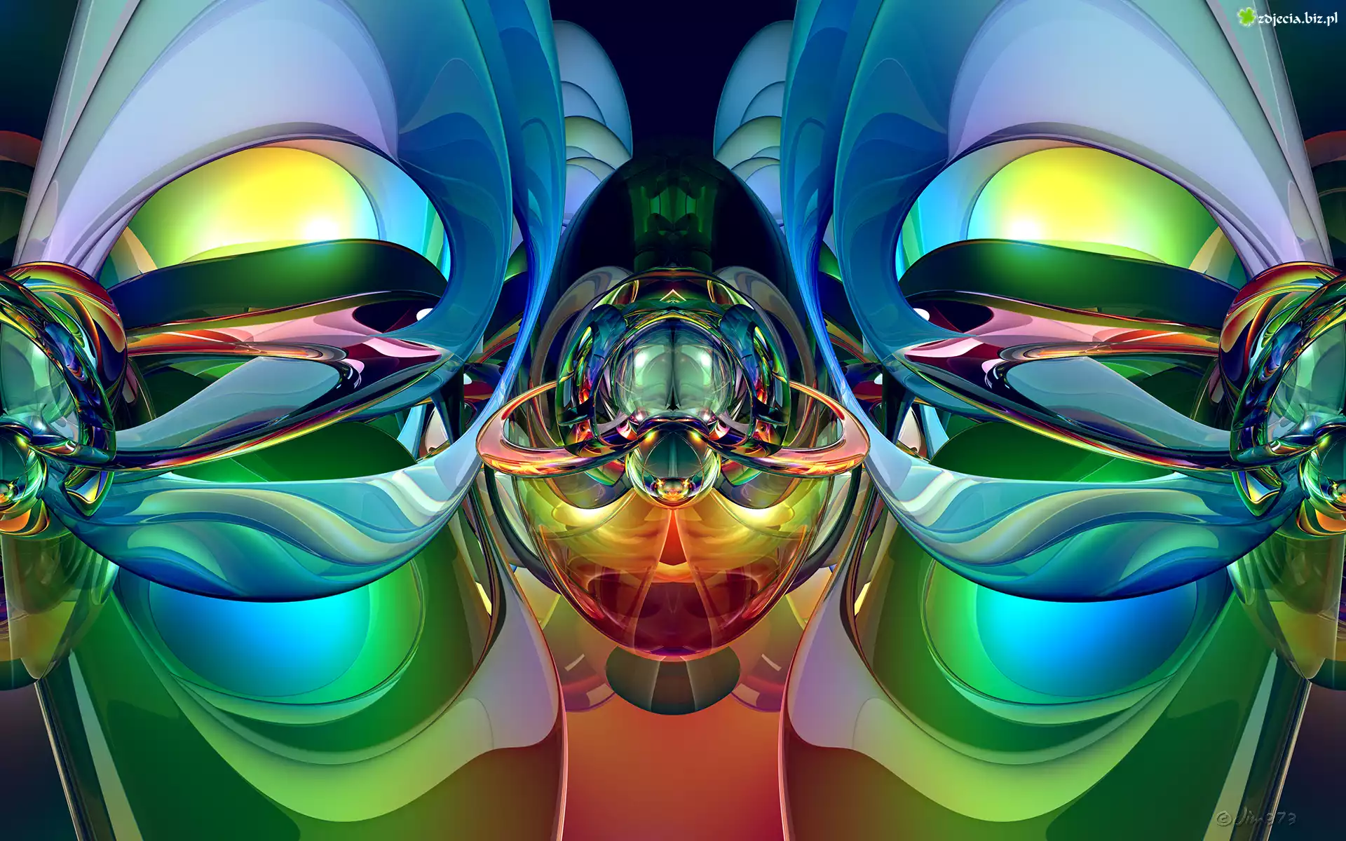 Abstrakcja, Kolorowe, Tunele