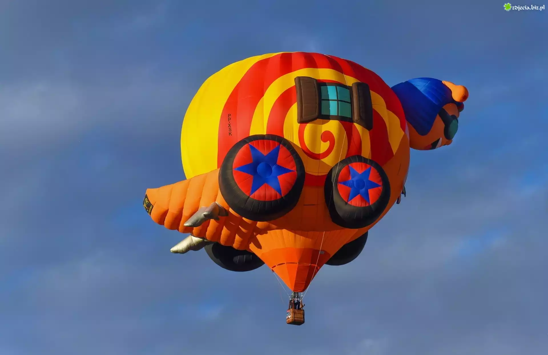 Kolorowy, Balon