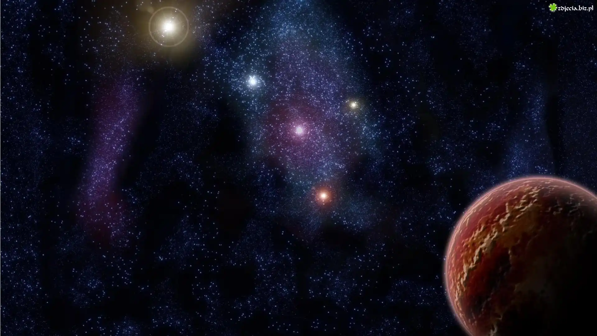 Kosmos, Układ, Słoneczny, Gwiazdy