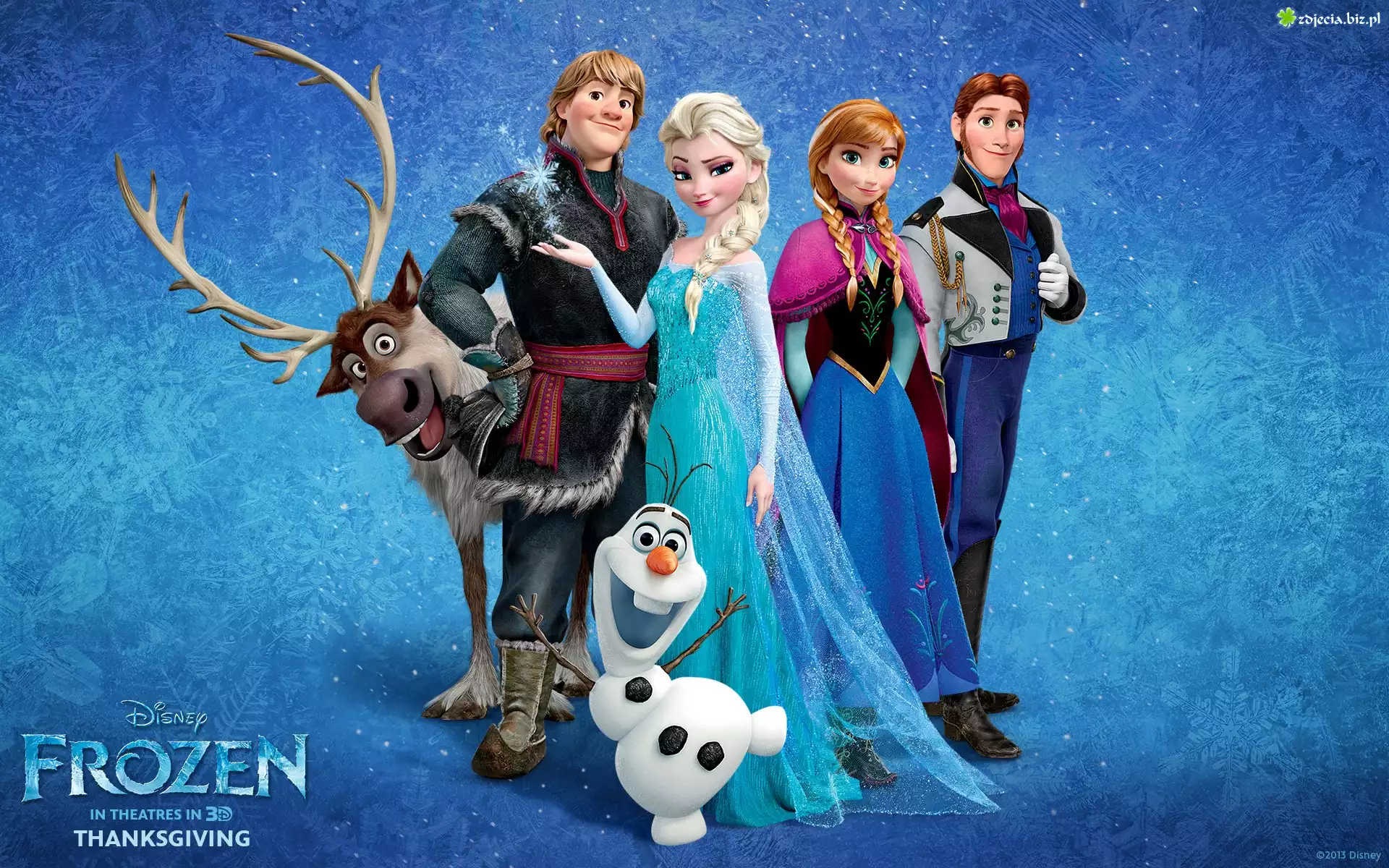 Kraina lodu, Frozen, Elza, Olaf