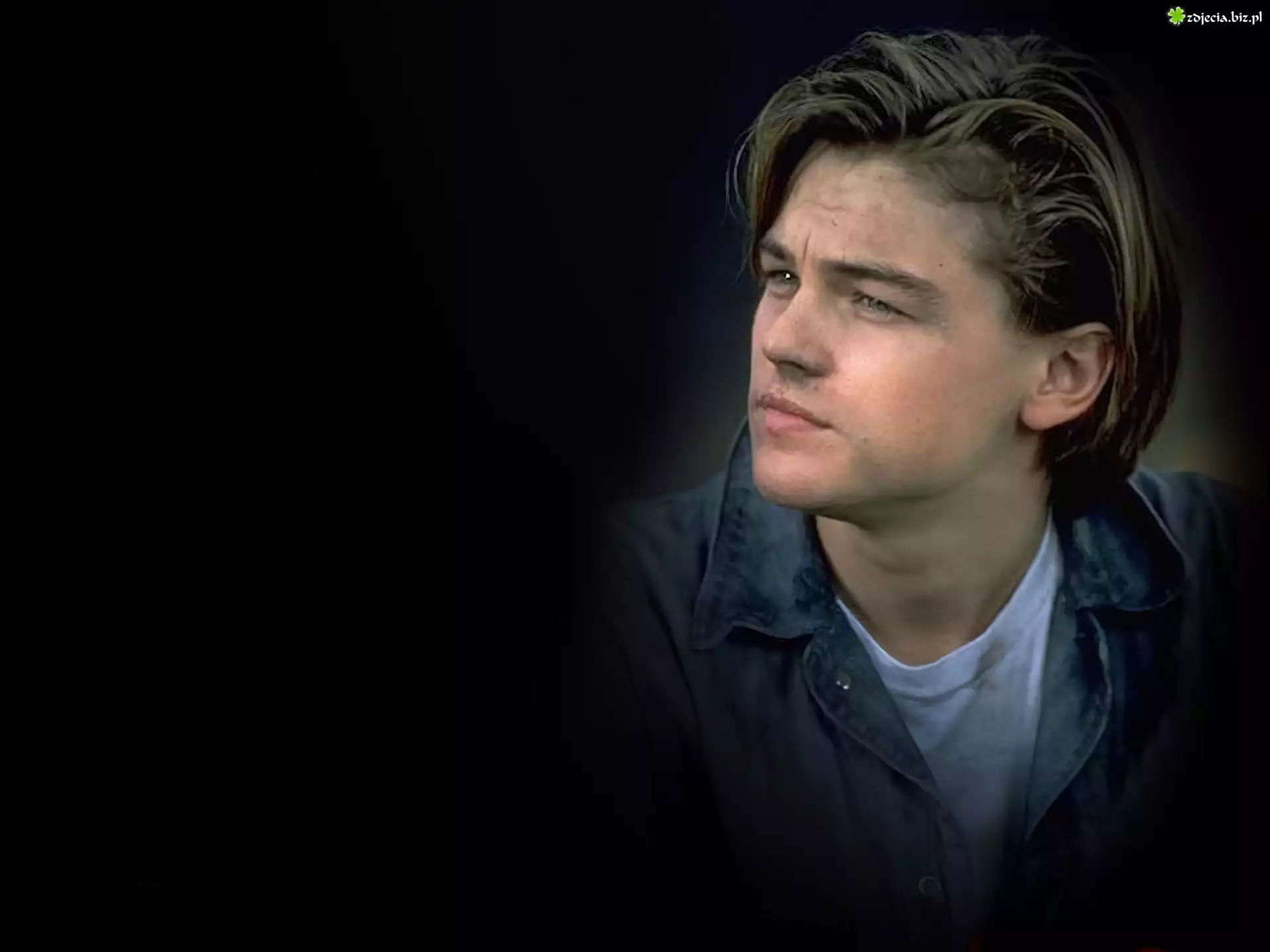 Leonardo DiCaprio,długie włosy