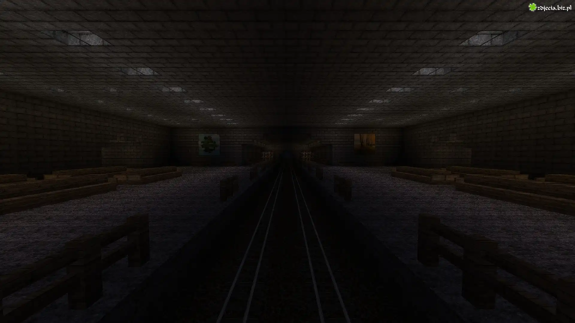 Minecraft, Metro, Peron