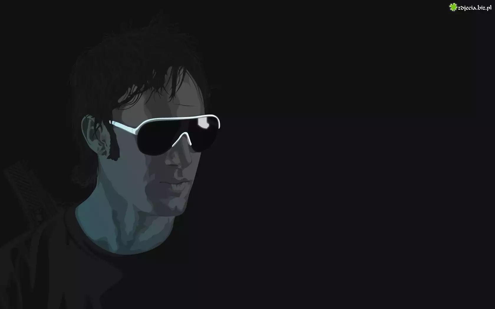 Twarz, Mężczyzny, Okulary