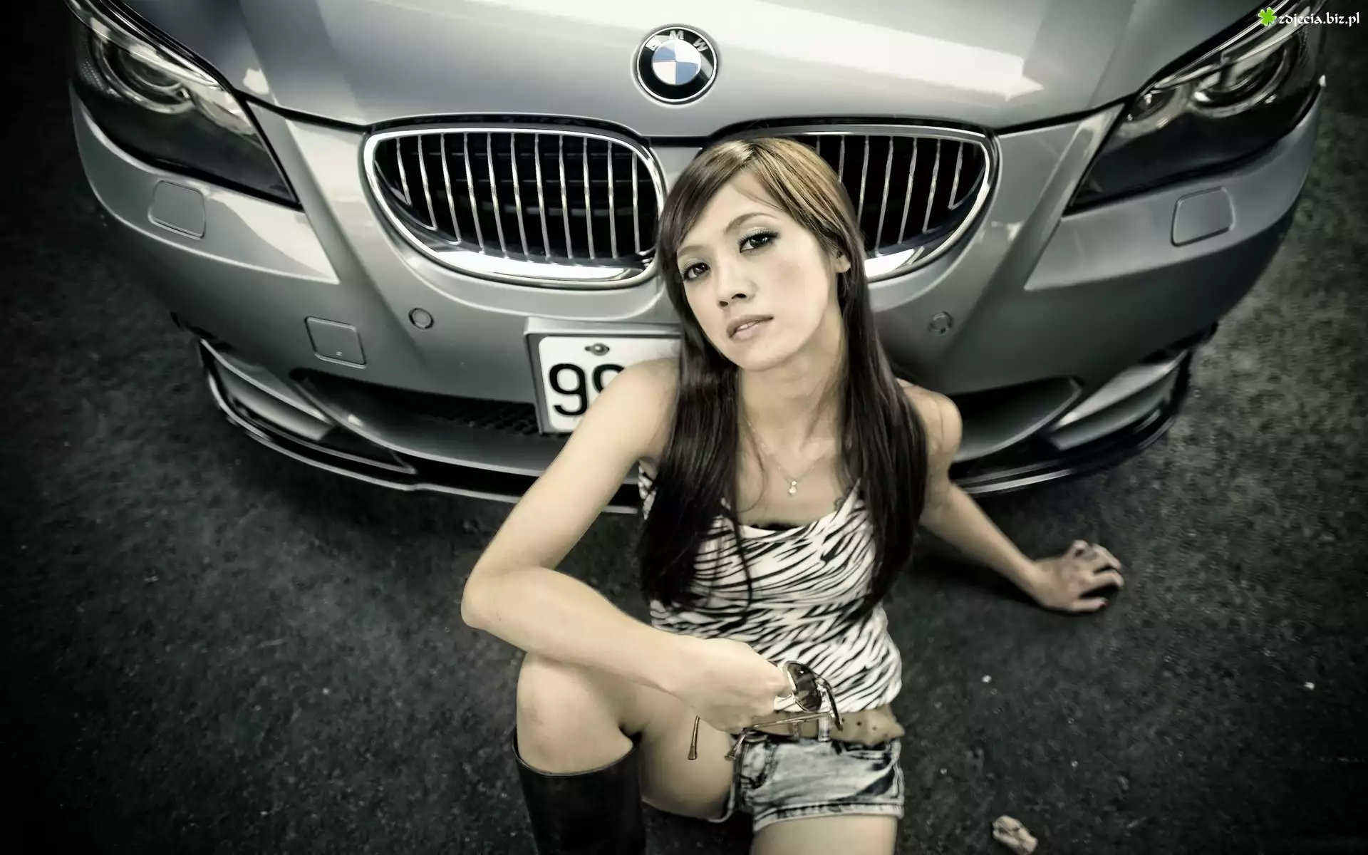 BMW M5, E39, Dziewczyna