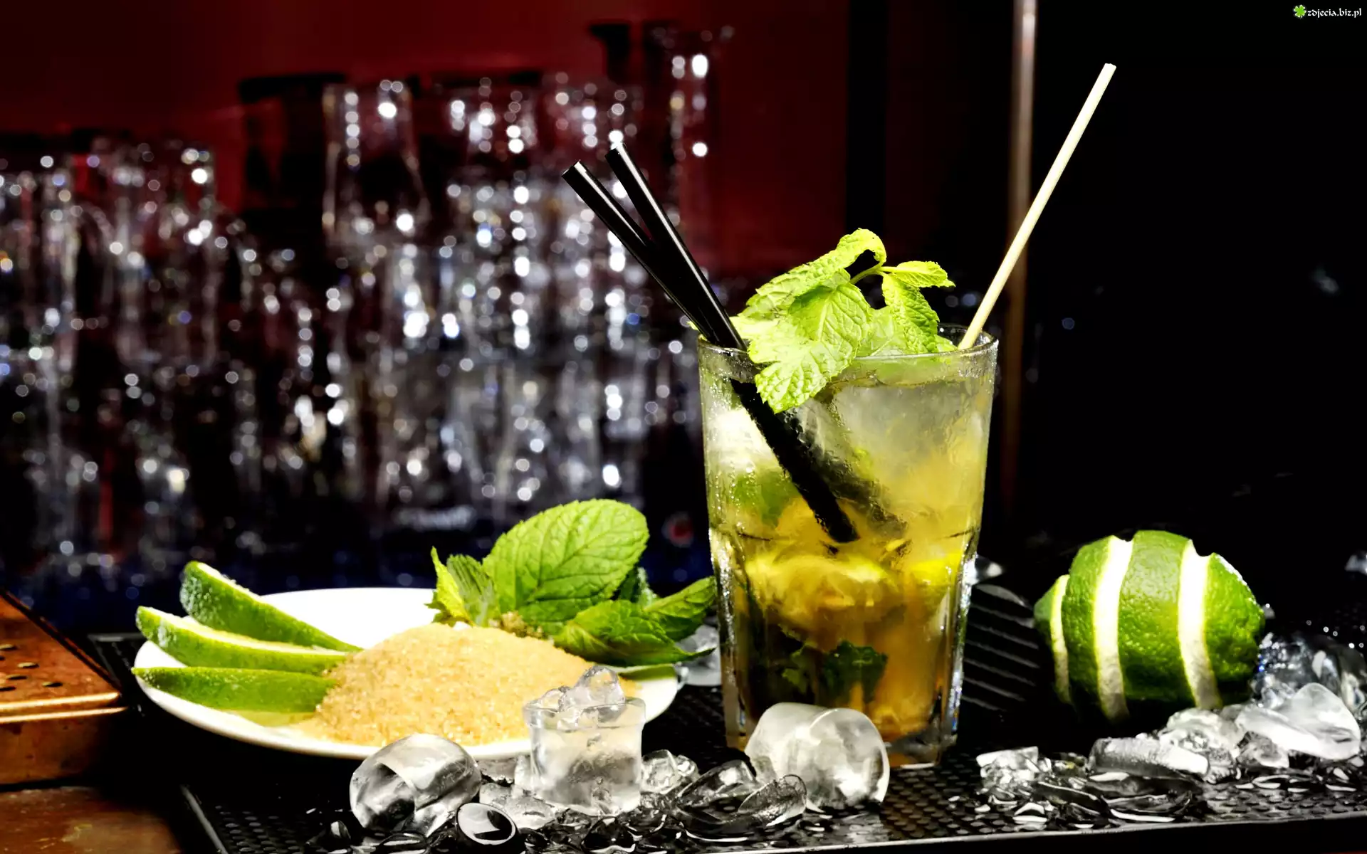 Mojito, Lód, Limonka, Kompozycja