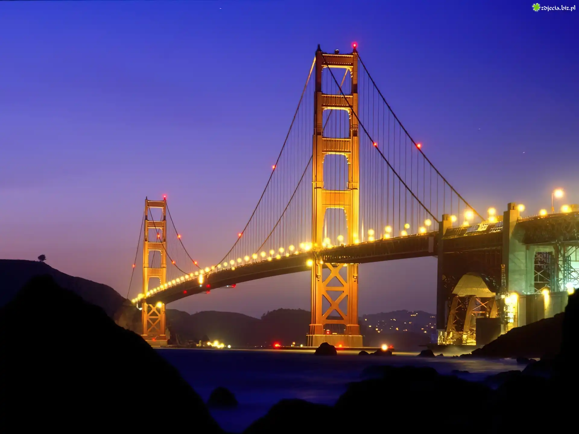Stany Zjednoczone, San Francisco, Most, Golden Gate Bridge