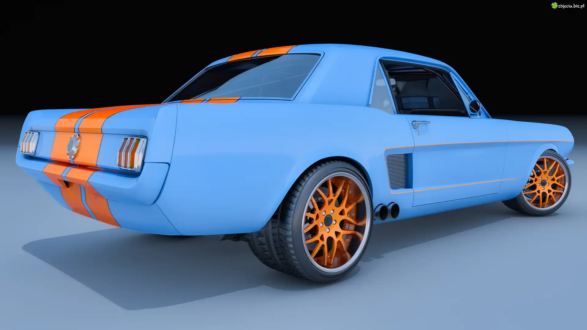 Mustang GT Coupe, Zabytkowy, 1965