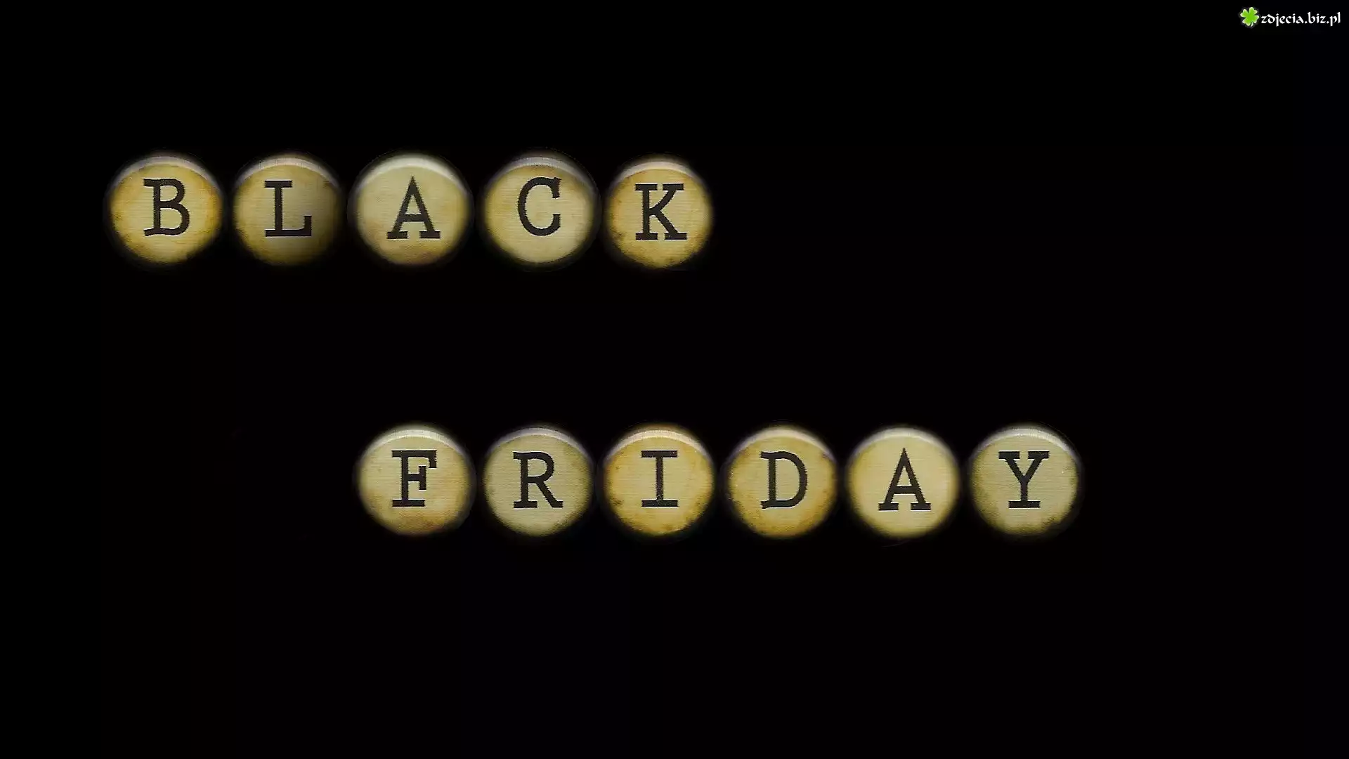Napis, Black Friday, Ciemne, Tło