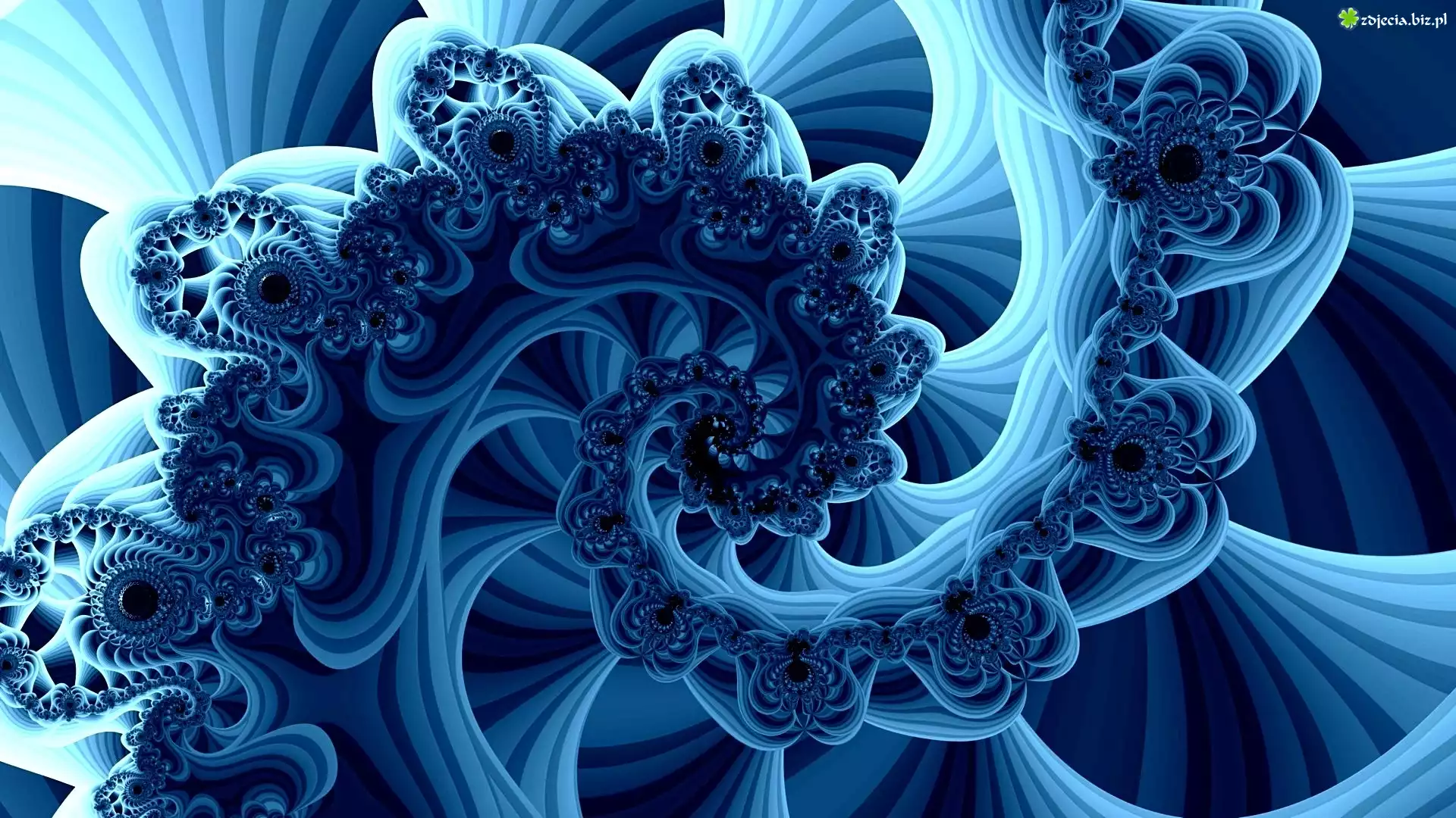 Niebieski, Fractalius