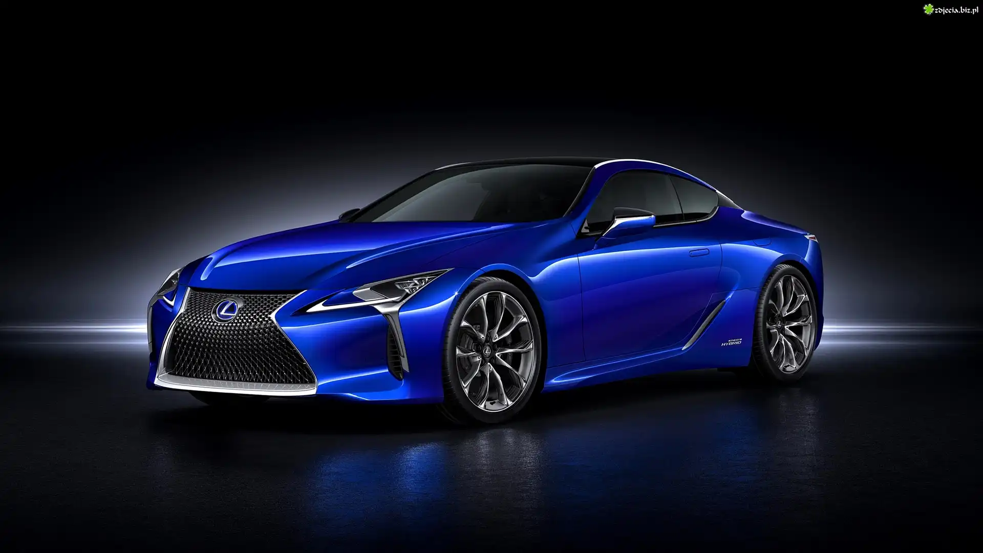 Niebieski, Lexus LC 500