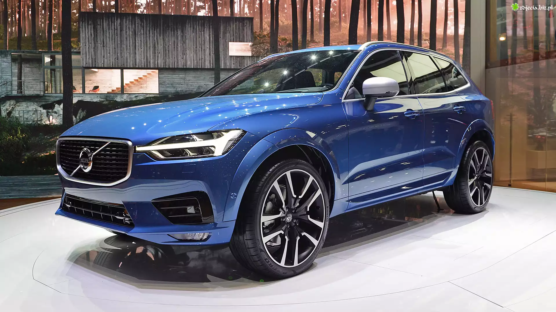 Niebieskie, Volvo XC60, 2017