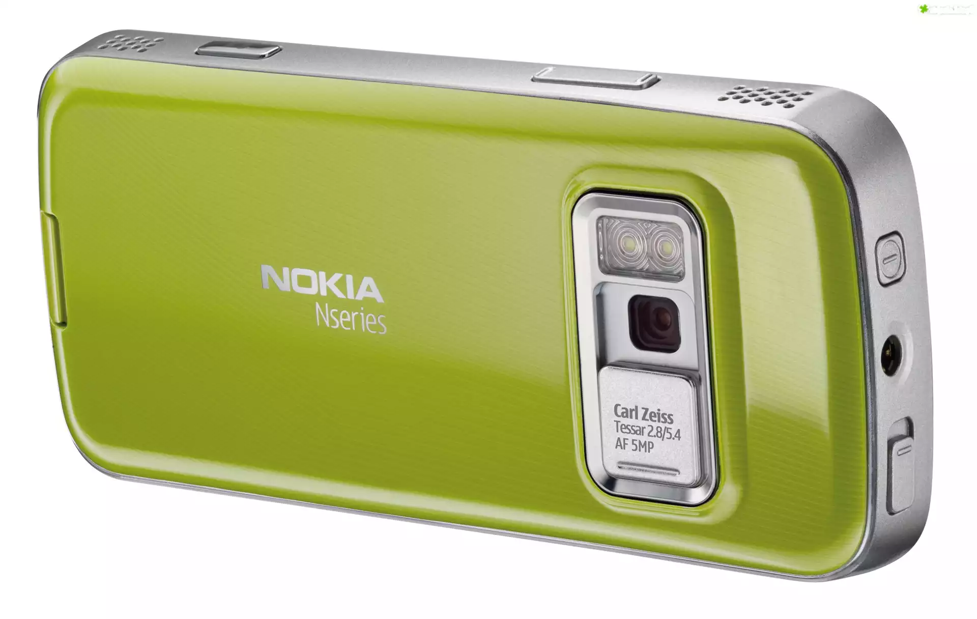 Nokia N79, Zielona, Paski, Tył