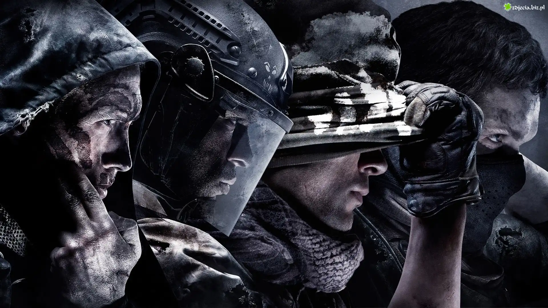 Gra, Call of Duty Ghosts, Mężczyźni, Bohaterowie, Elias Walker, Logan Walker