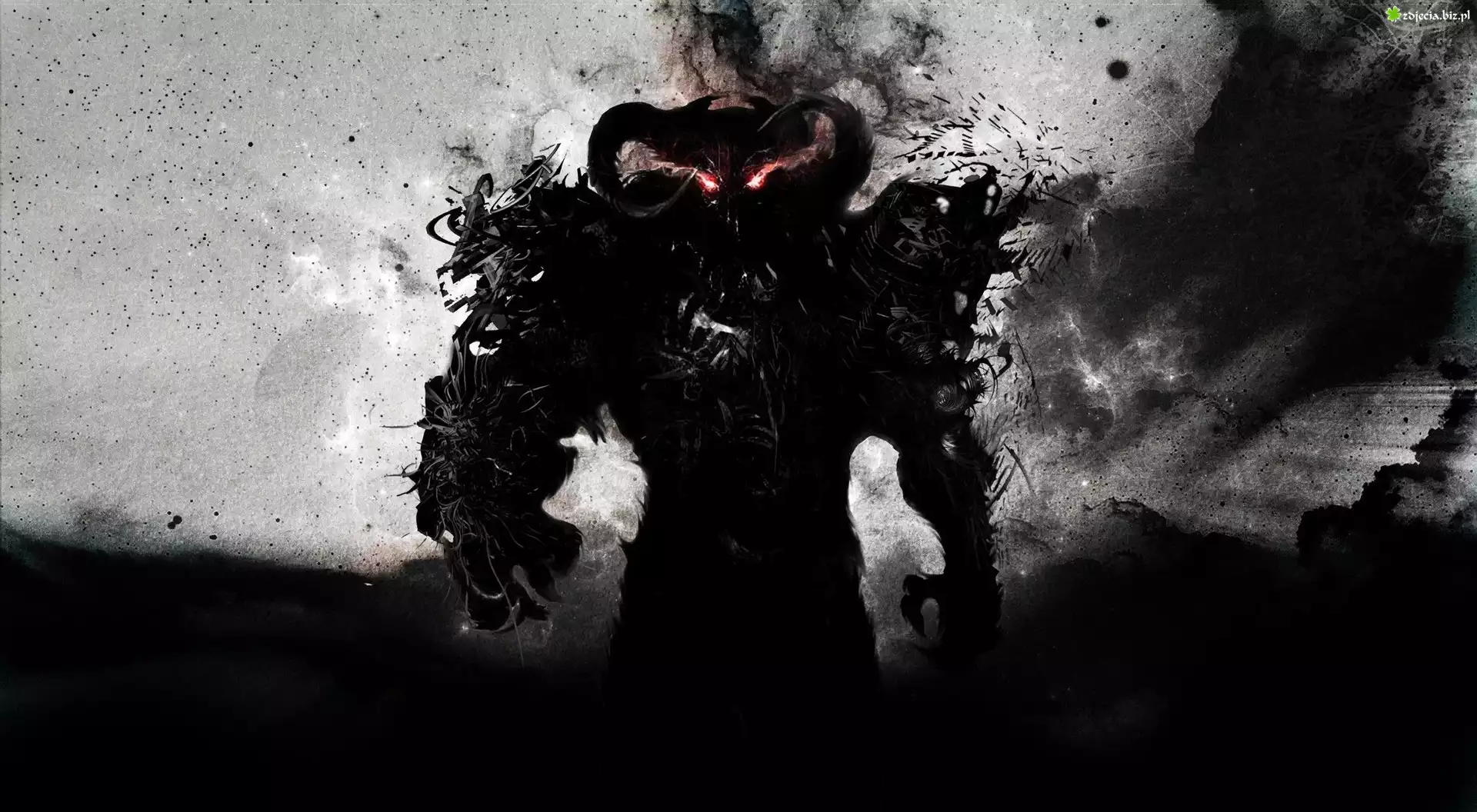 Demon, Płonące, Oczy