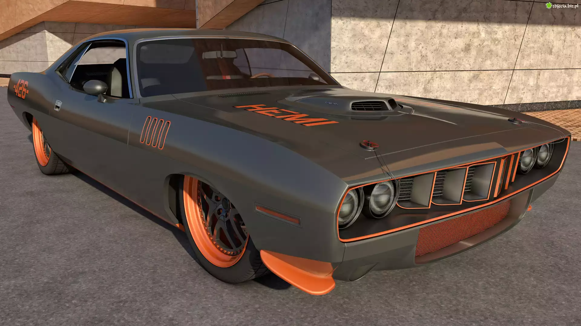 Plymouth Cuda 426, Zabytkowy, 1971