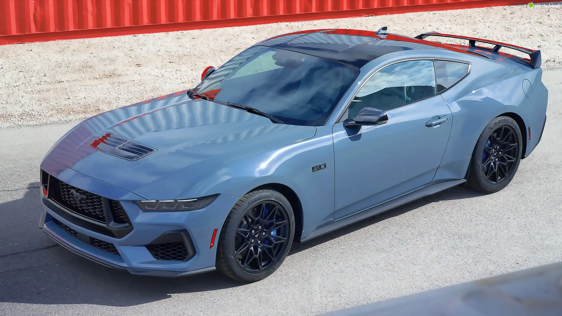 Ford Mustang GT, Popielaty