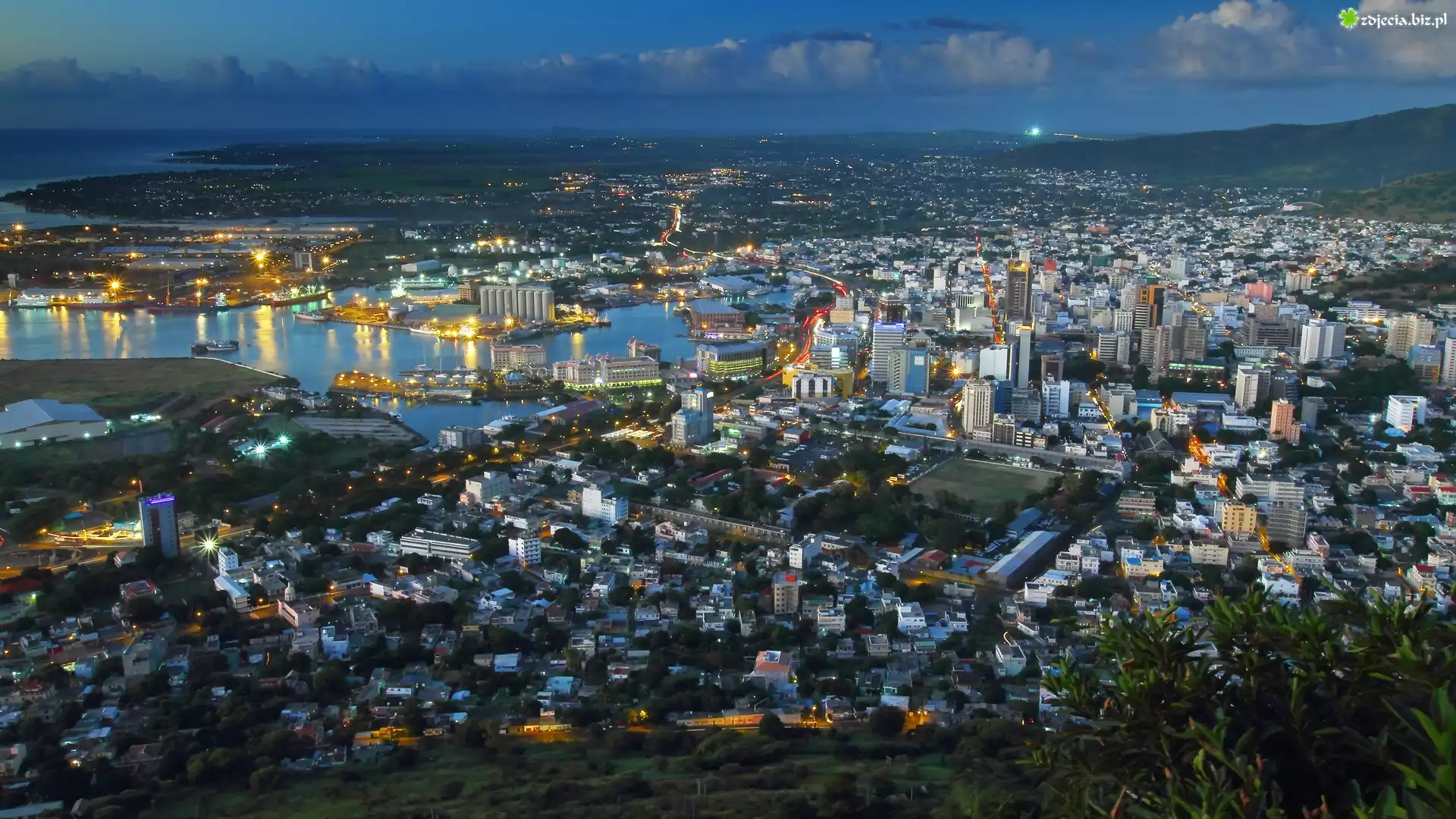 Port, Louis, Mauritius, Z lotu ptaka