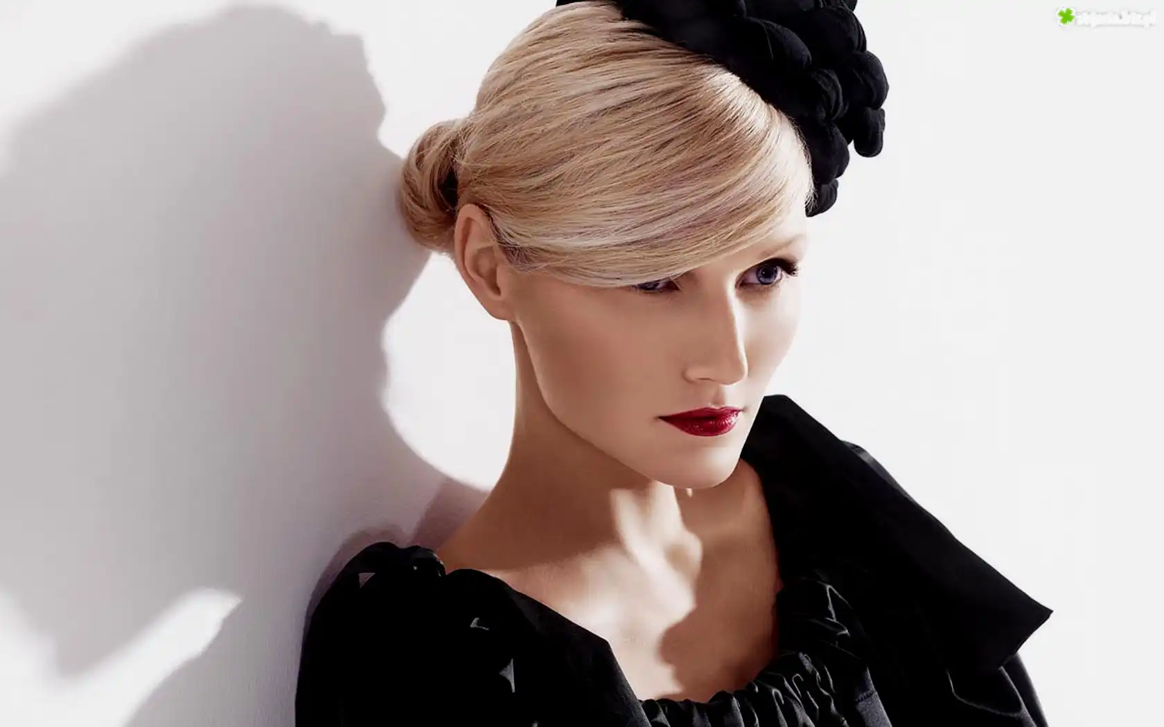Kobieta, Portret, Blond