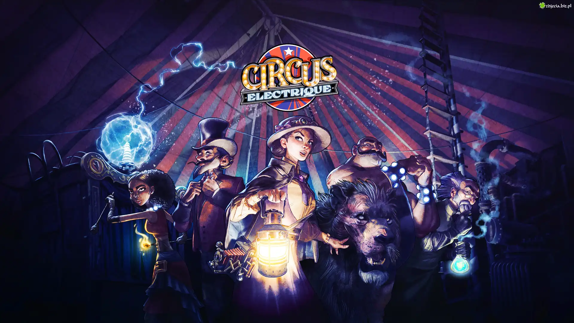 Gra, Circus Electrique, Postacie