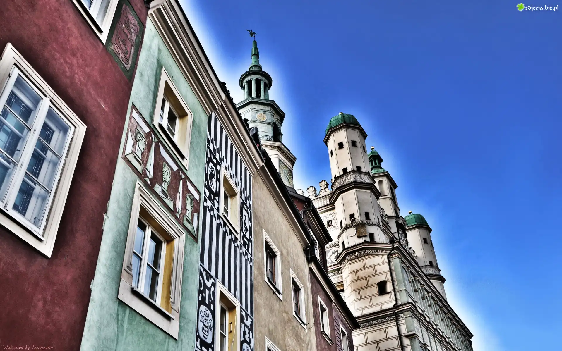 Poznań, Ratusz, Kamienice, Stary Rynek