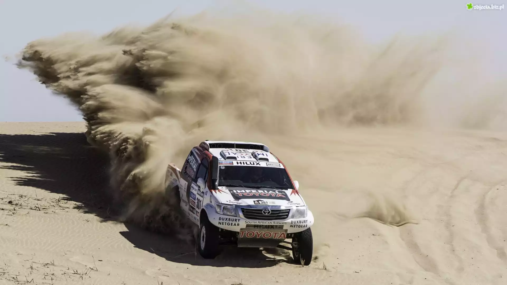 Rajd Dakar, Toyota, Hilux, Pustynia