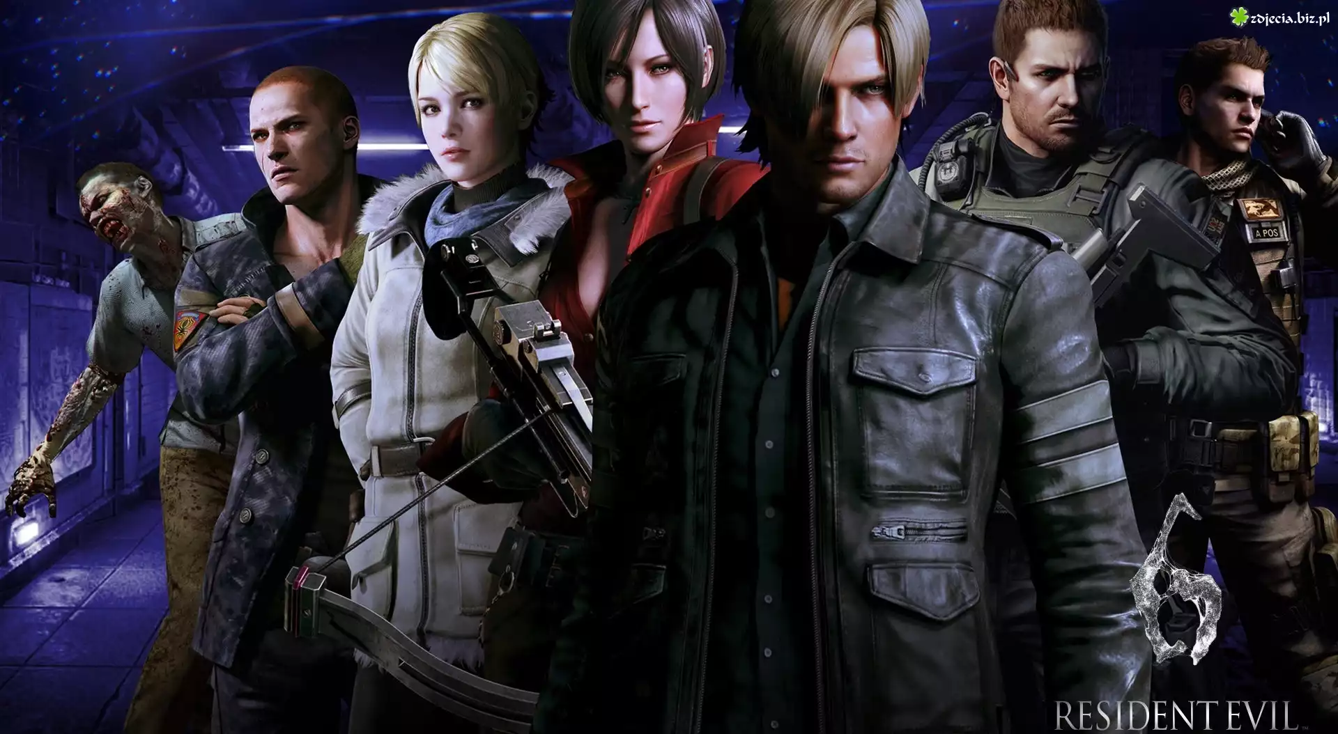 Resident Evil 6, Postacie