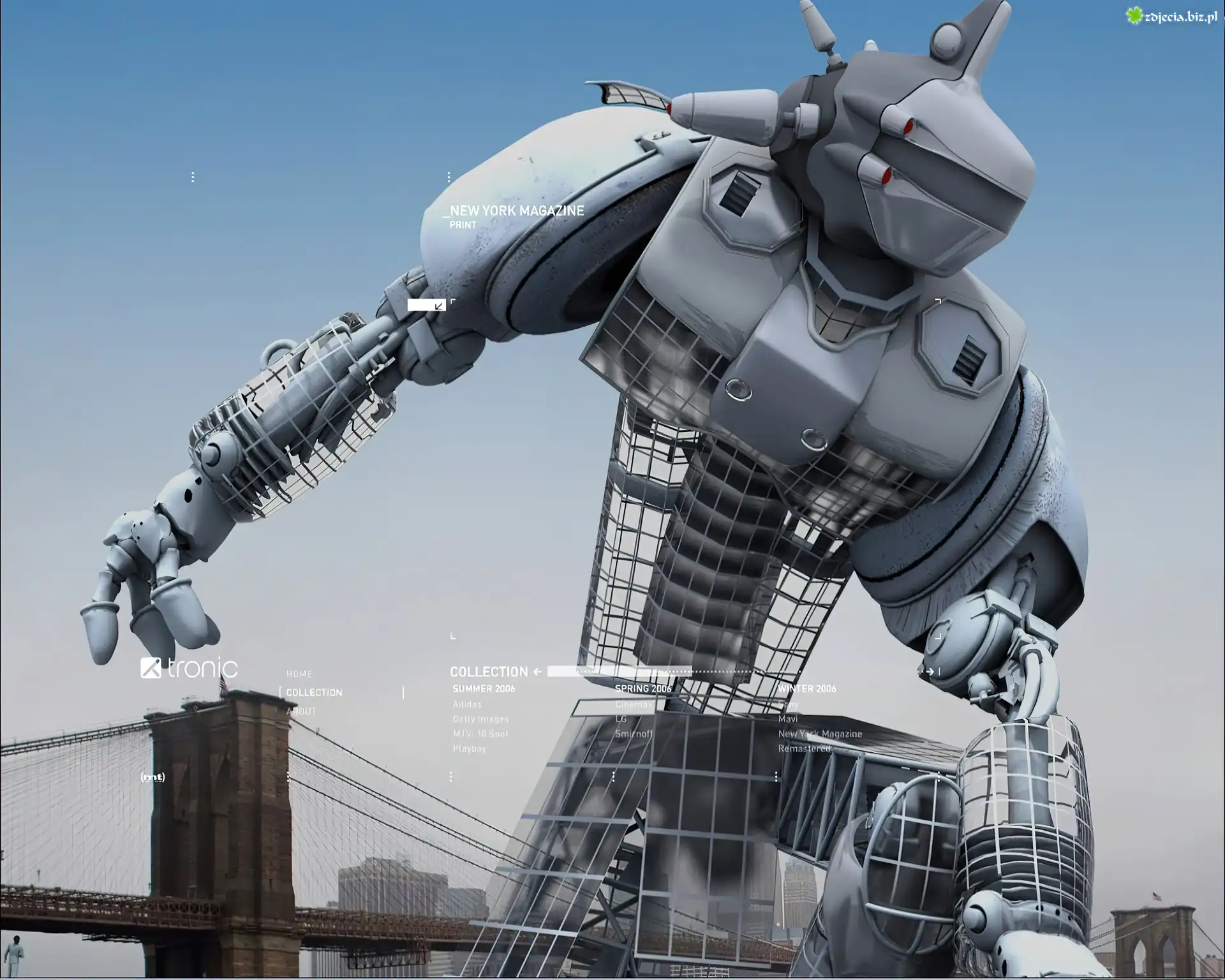 Robot, Miasto