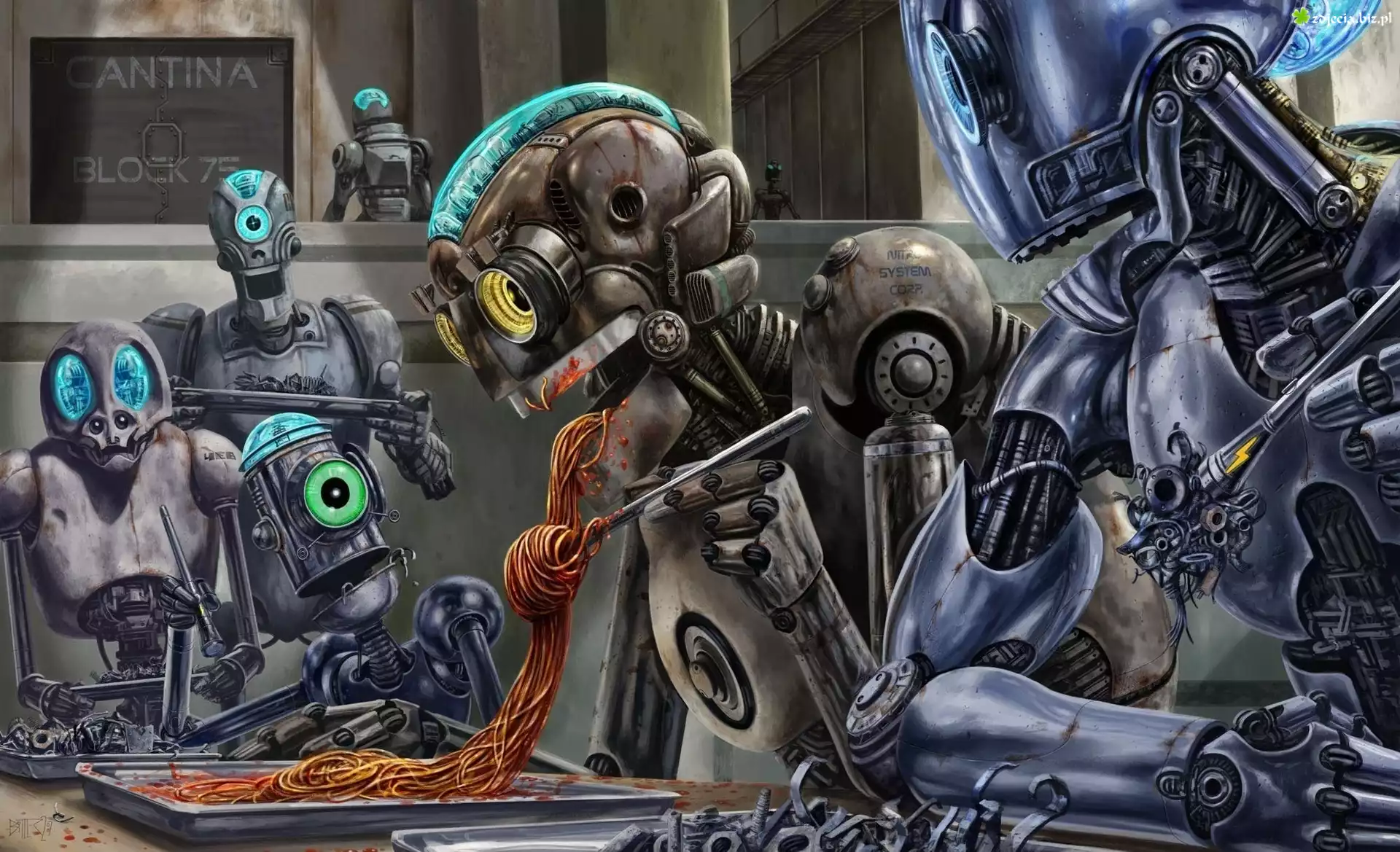 Roboty, Spaghetti