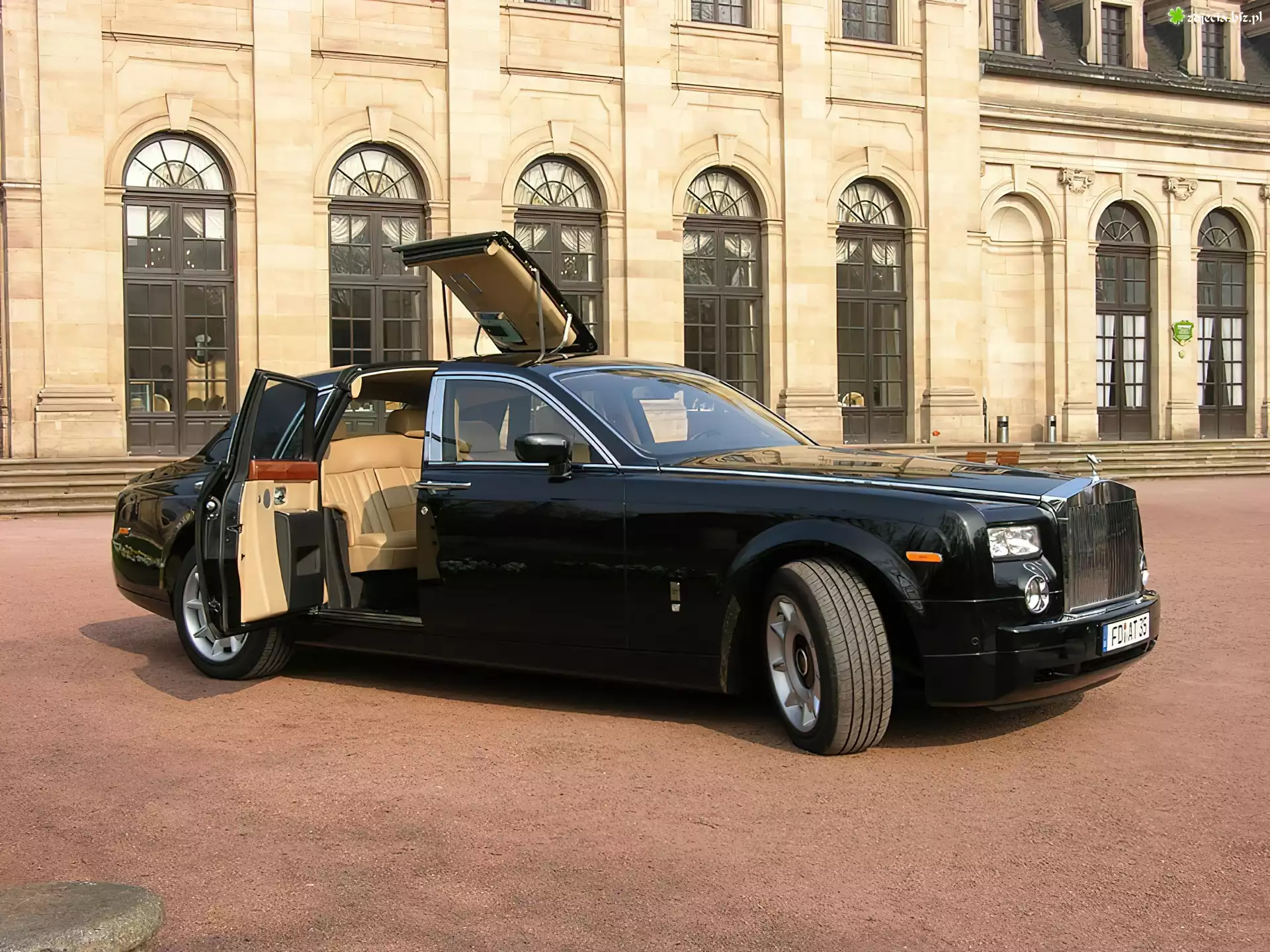 Rolls-Royce Phantom, Otwierany, Dach