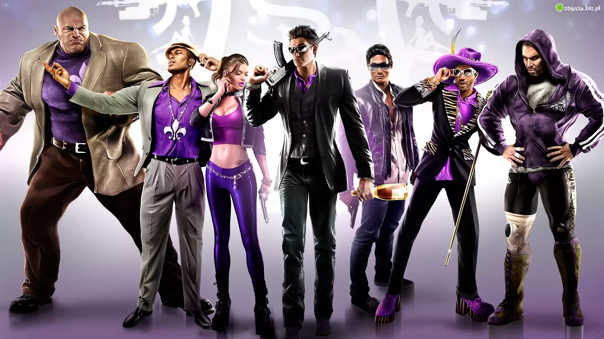 Saint Row The Third, Postacie