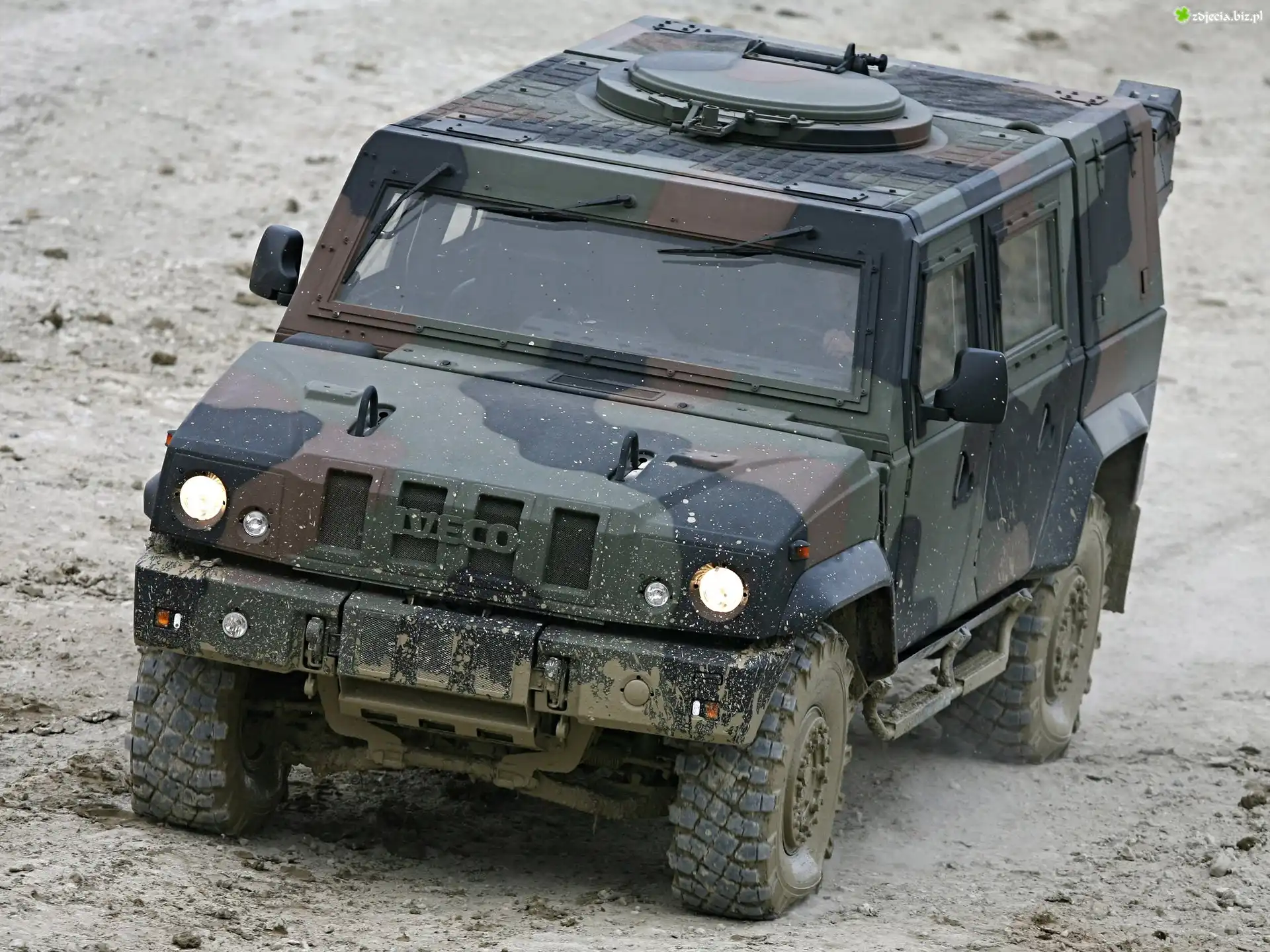 Samochód, Wojskowy, Iveco, Lince, LMV