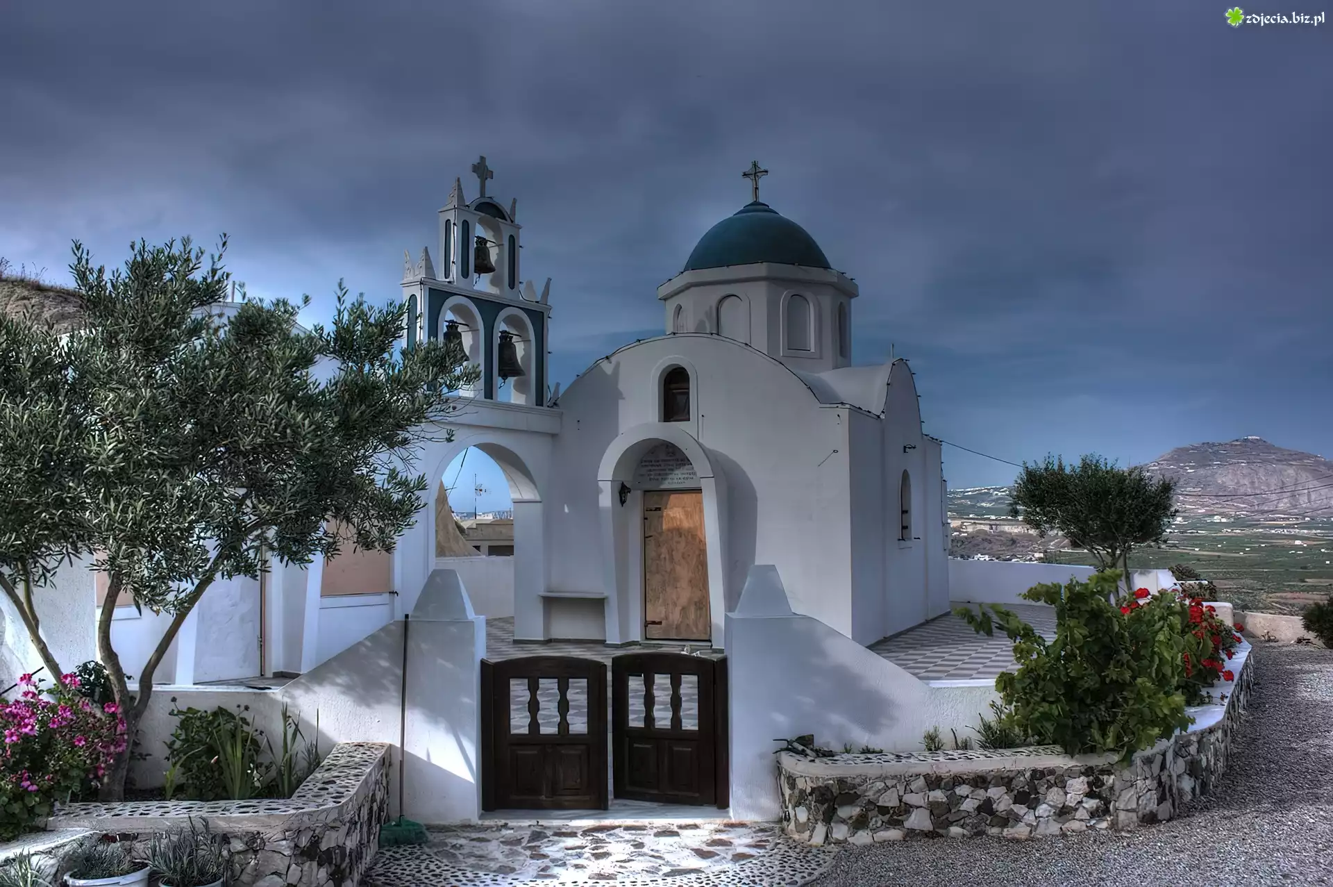 Cerkiew, Santorini, Grecja