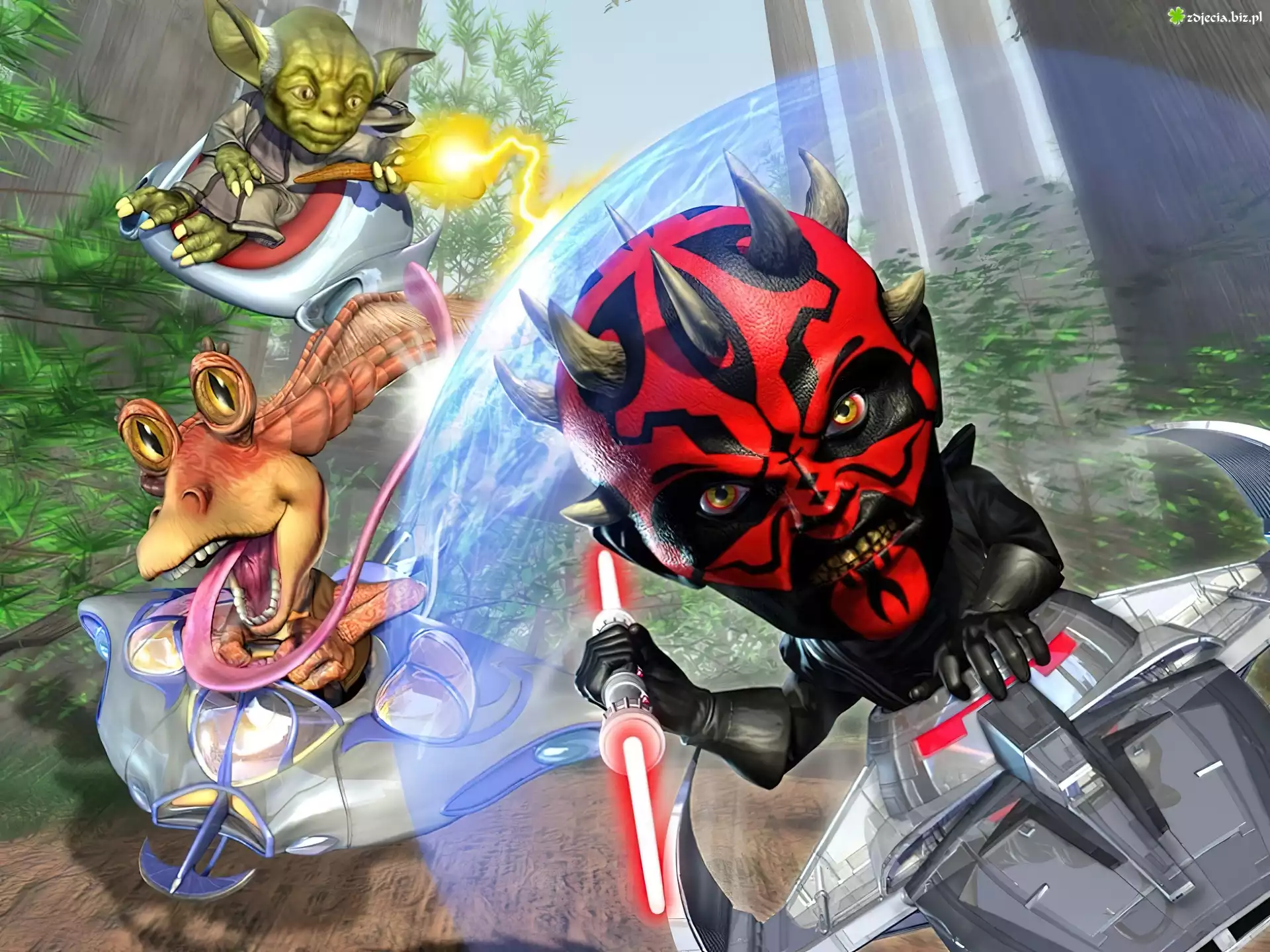 Star Wars, bajka, twarz, stwory