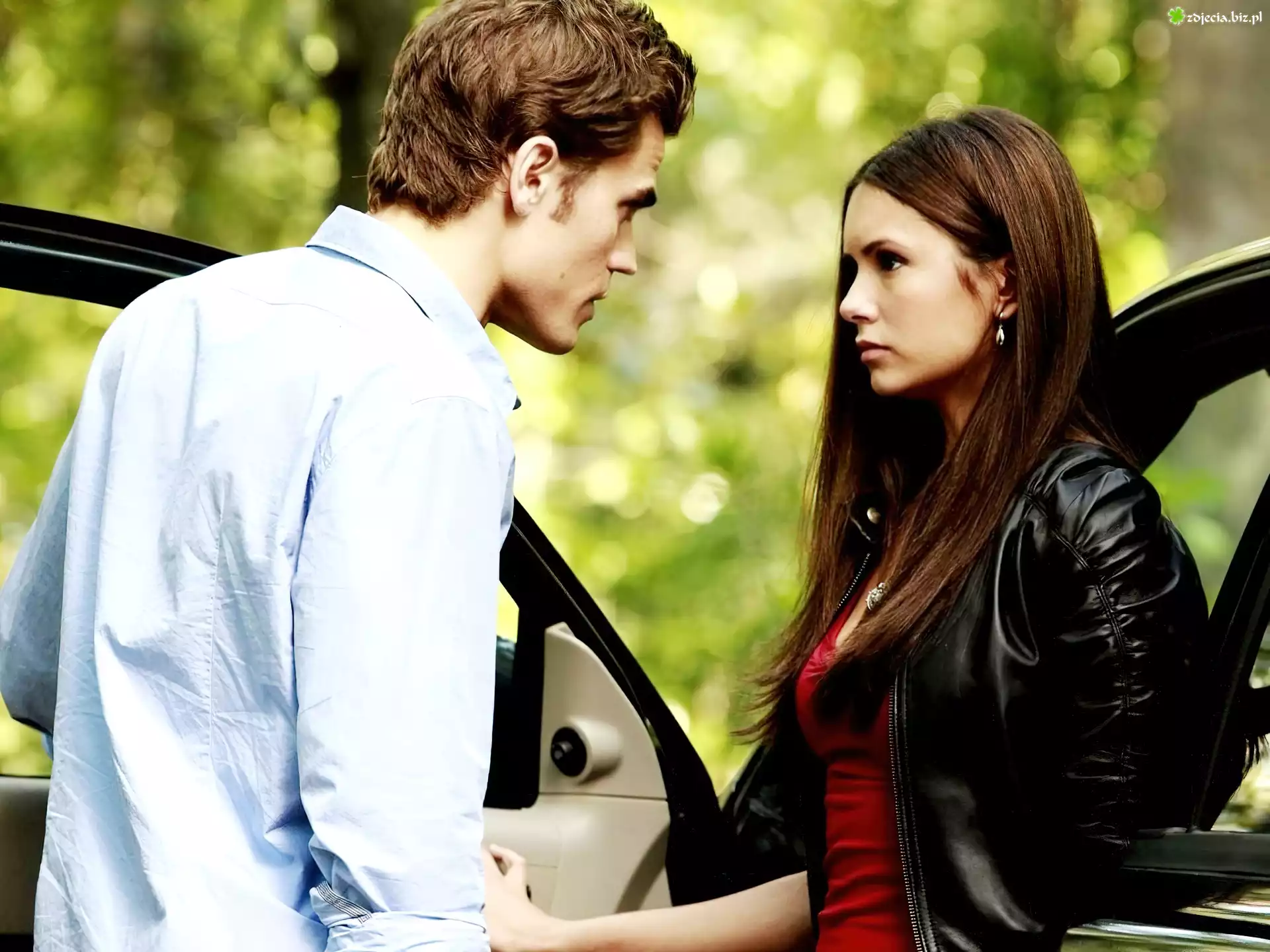Pamiętniki wampirów, The Vampirie Diaries, Paul Wesley, Nina Dobrev