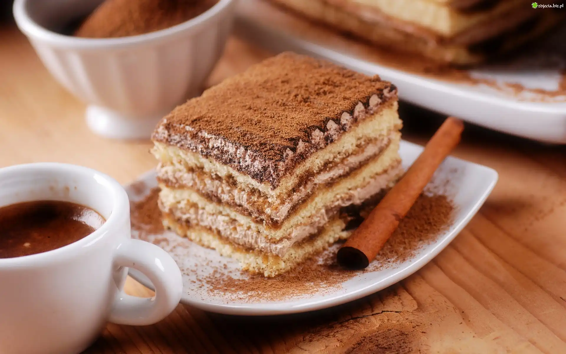 Ciasto, Tiramisu, Kawa
