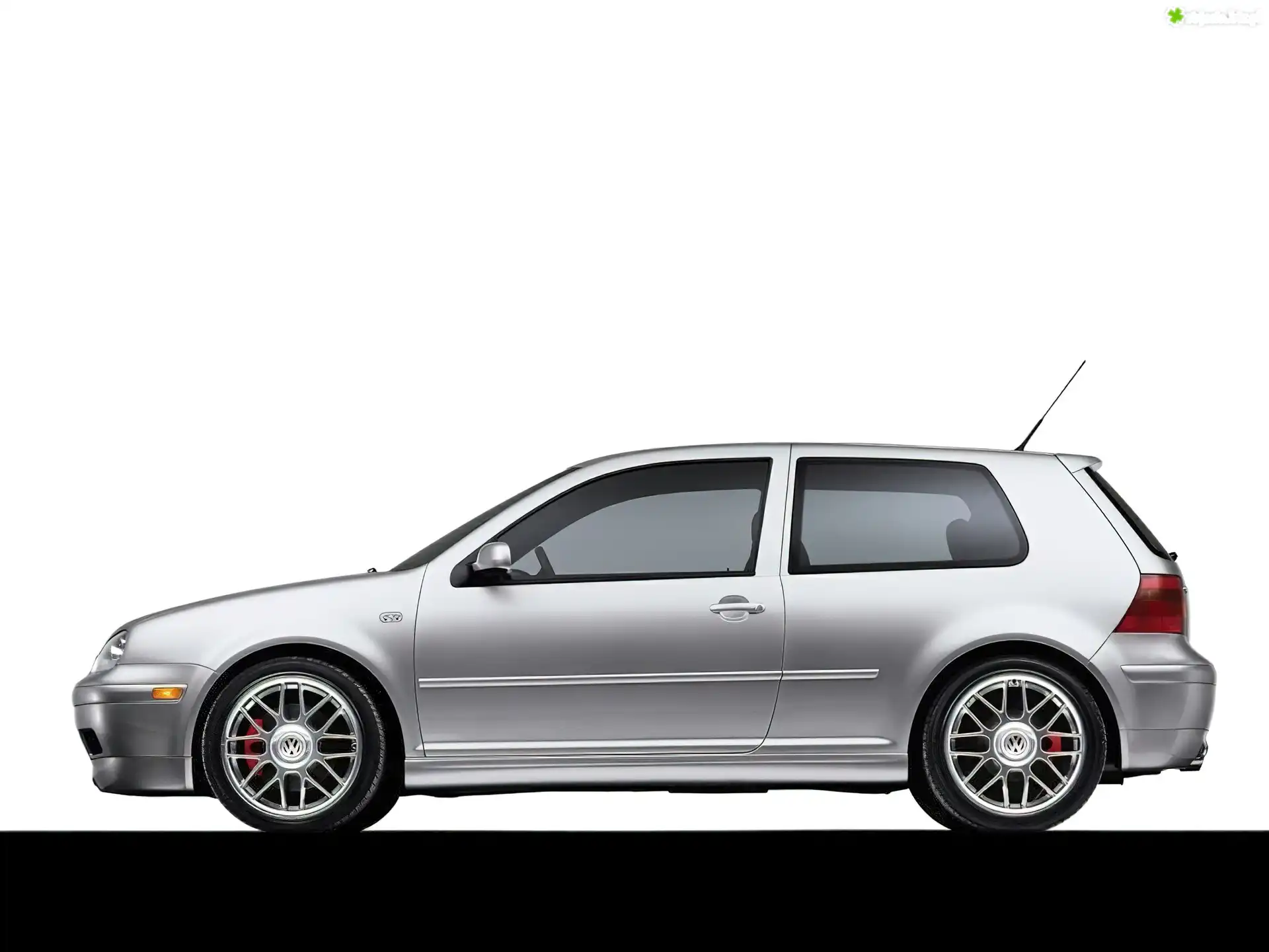 Volkswagen Golf 4, Srebrny, Alufelgi