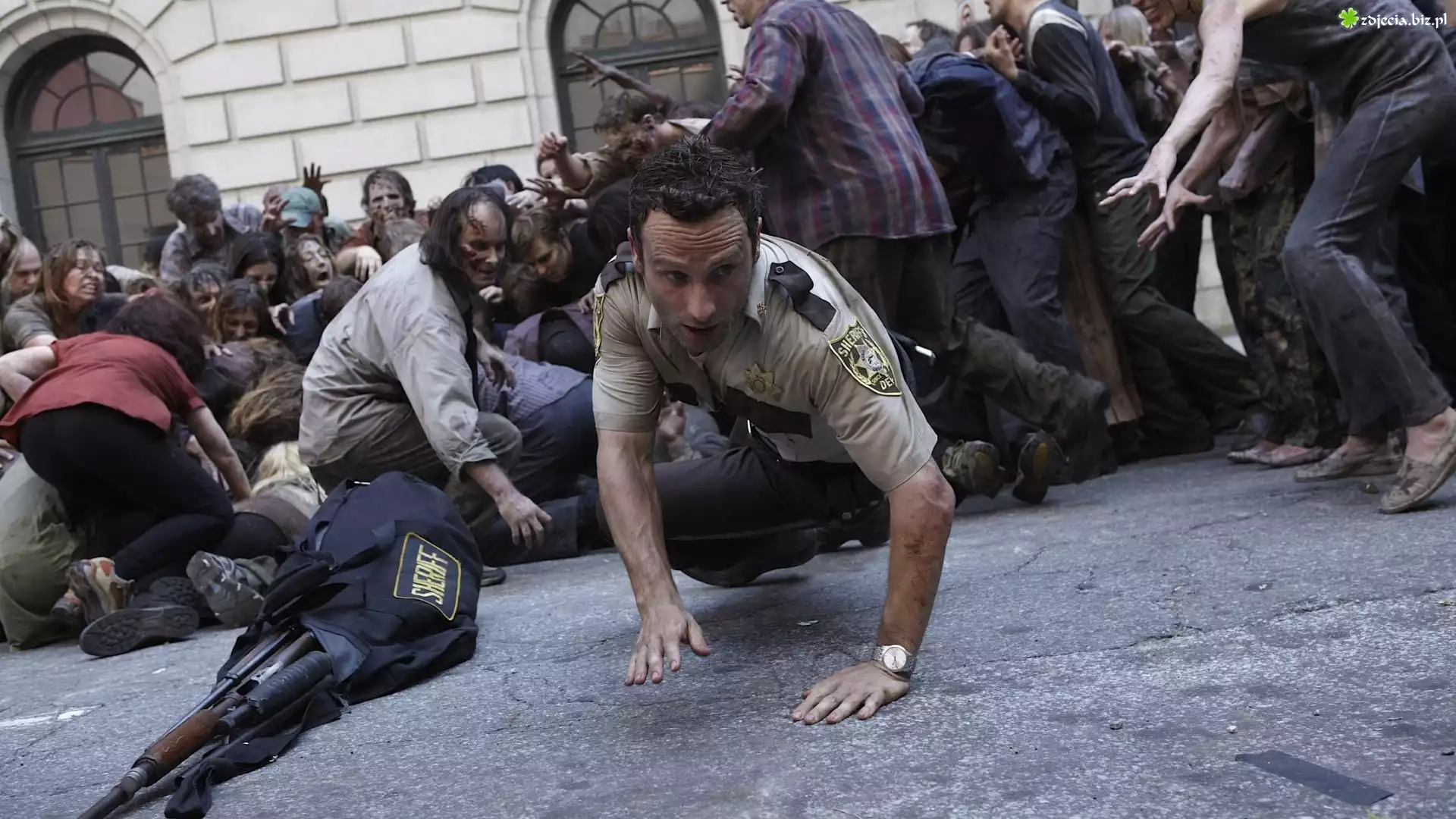 Seriale Co Zywe Trupy The Walking Dead Zdjęcie Serial, The Walking Dead, Żywe trupy, Rick Grimes, Andrew