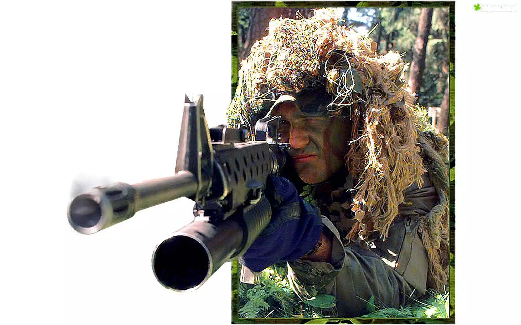 Wojskowy, Karabin, 4D, Żołnierz