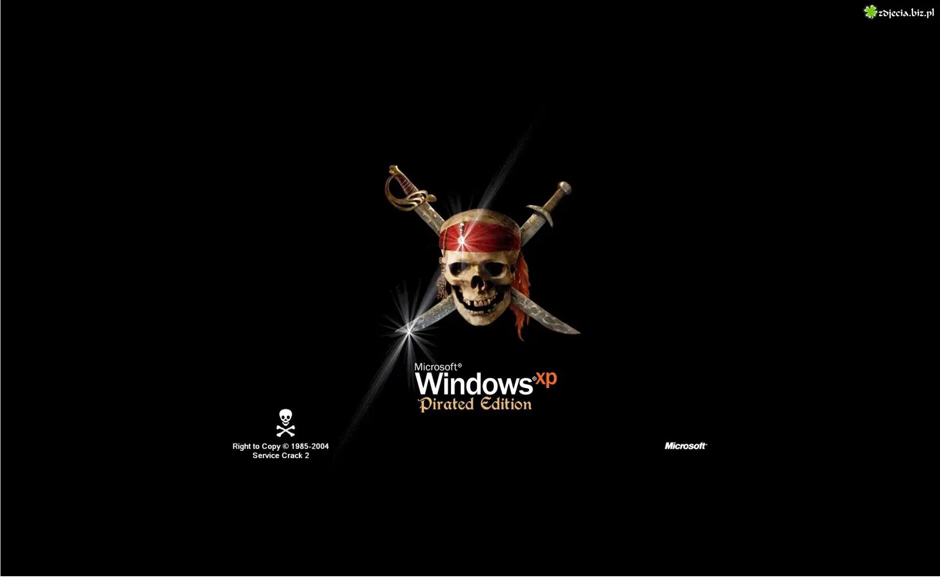 Windows XP, Pirat
