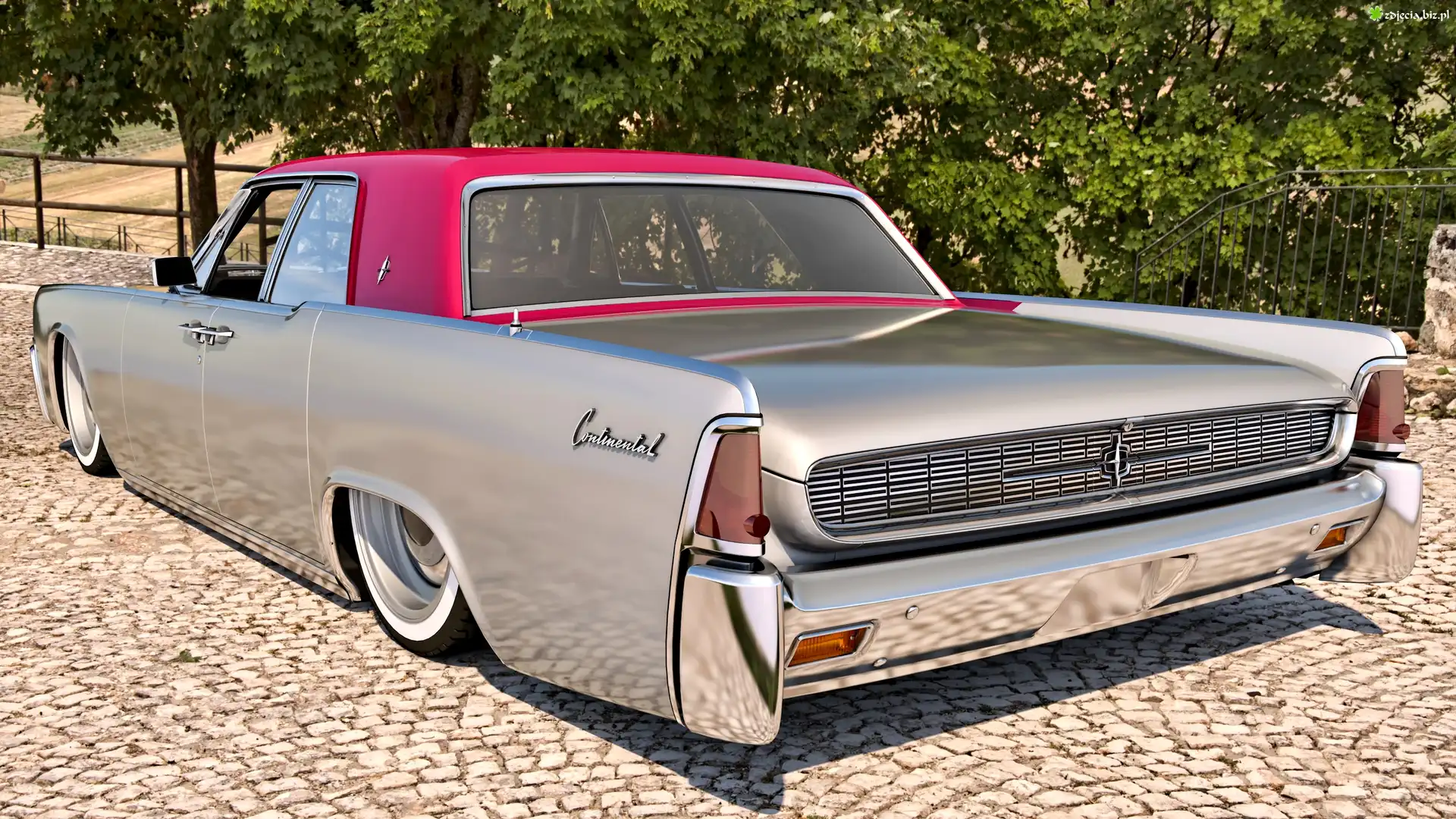 Zabytkowy, Lincoln Continental, 1962