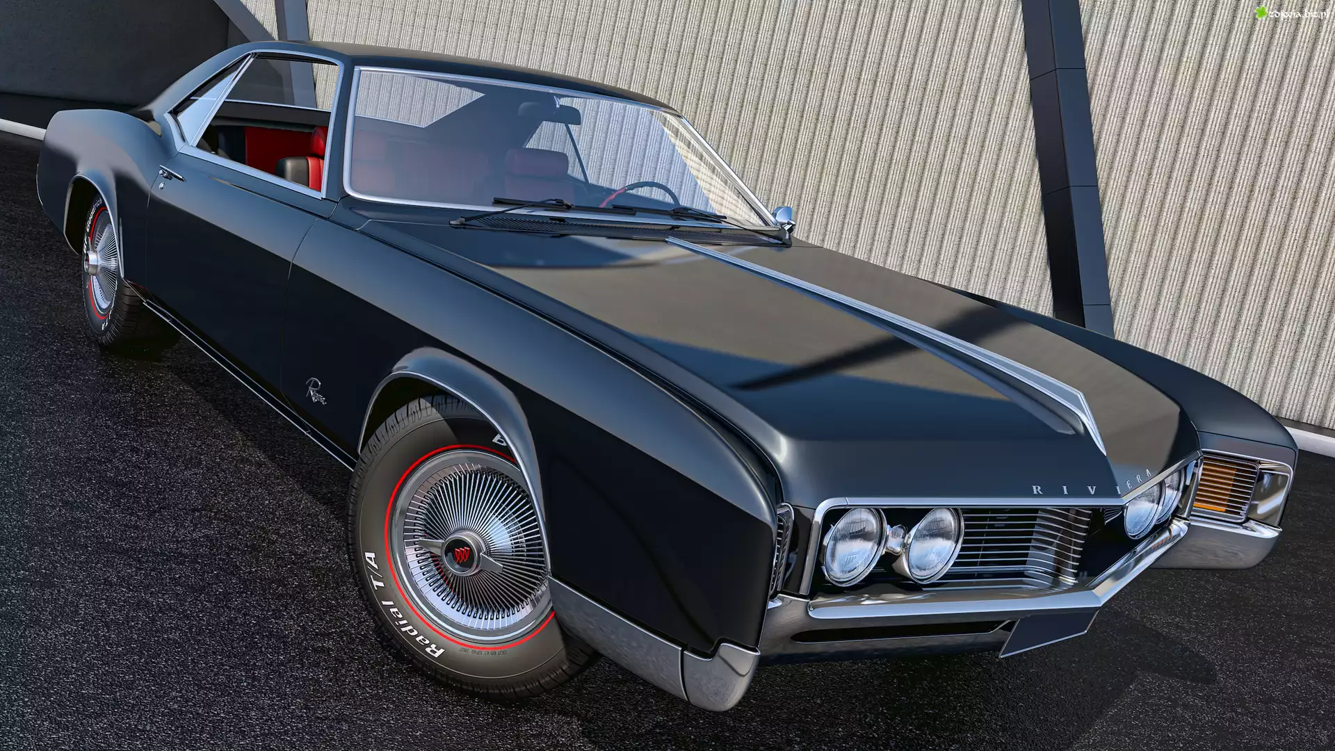 Zabytkowy, Buick Riviera, 1966