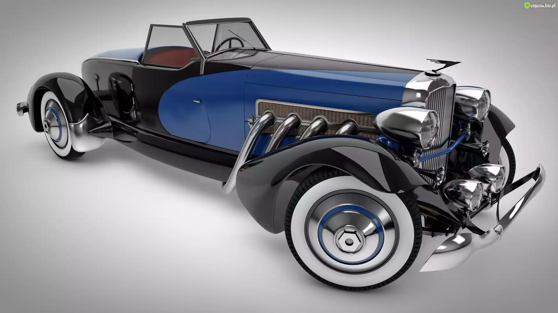 Zabytkowy, Duesenberg Sj Boattail Speedster, 1933