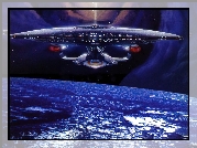 Star Trek Następne pokolenie, Star Trek The Next Generation, Statek kosmiczny Enterprise NCC-1701